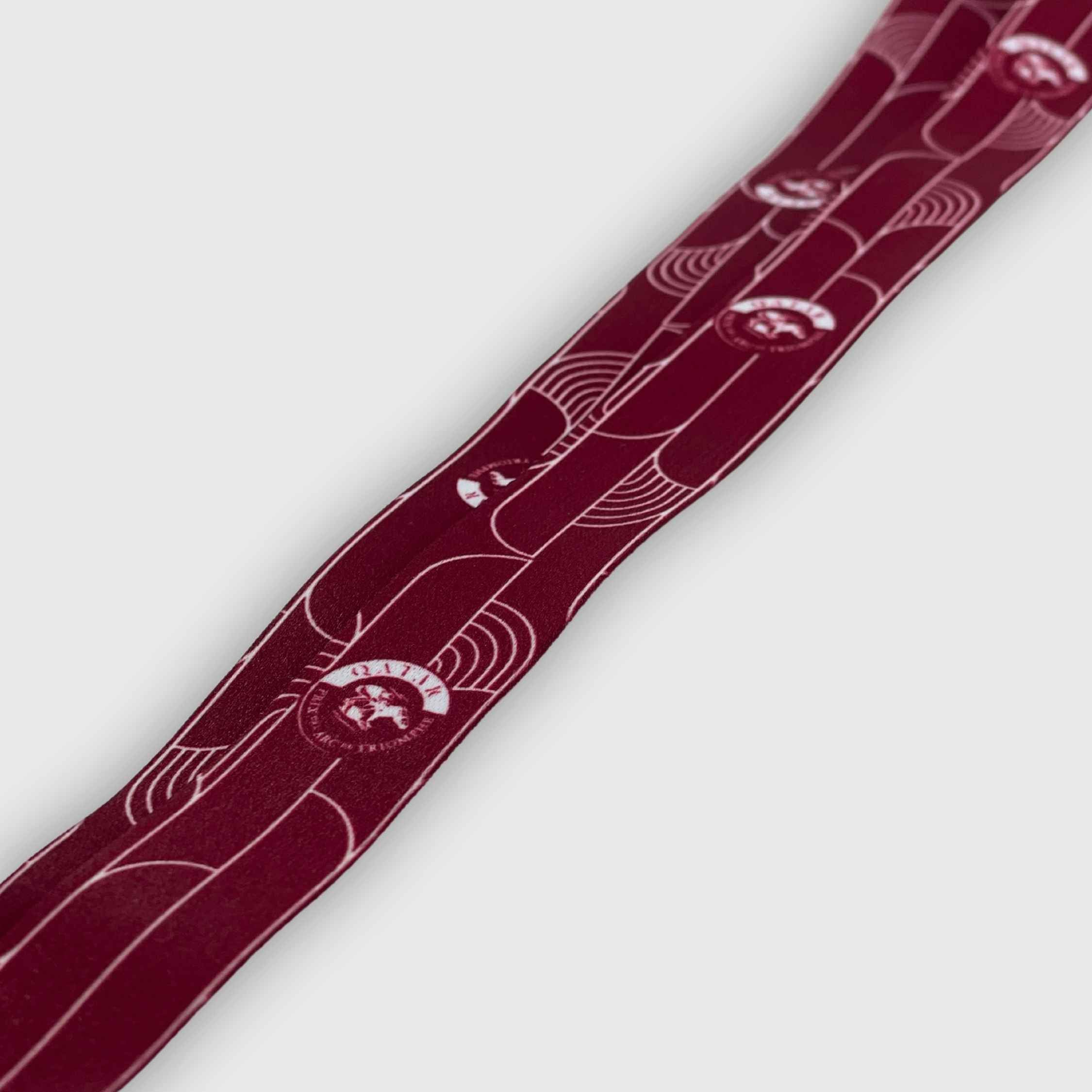 Qatar Arc de Triomphe Prize Neck Warmer with Bordeaux Logo Motif
