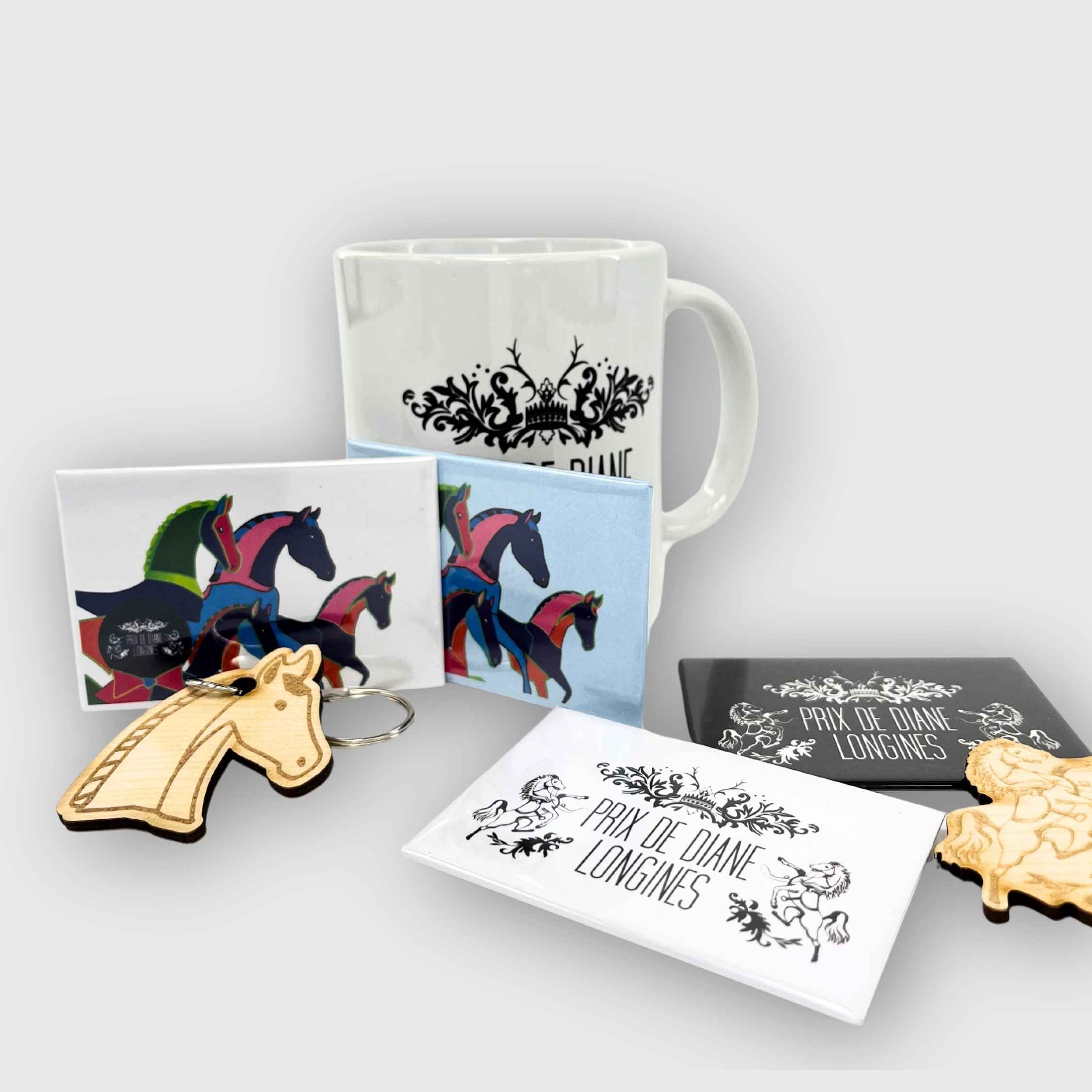 Magnet Prix de Diane Longines 2024 Blue Logo