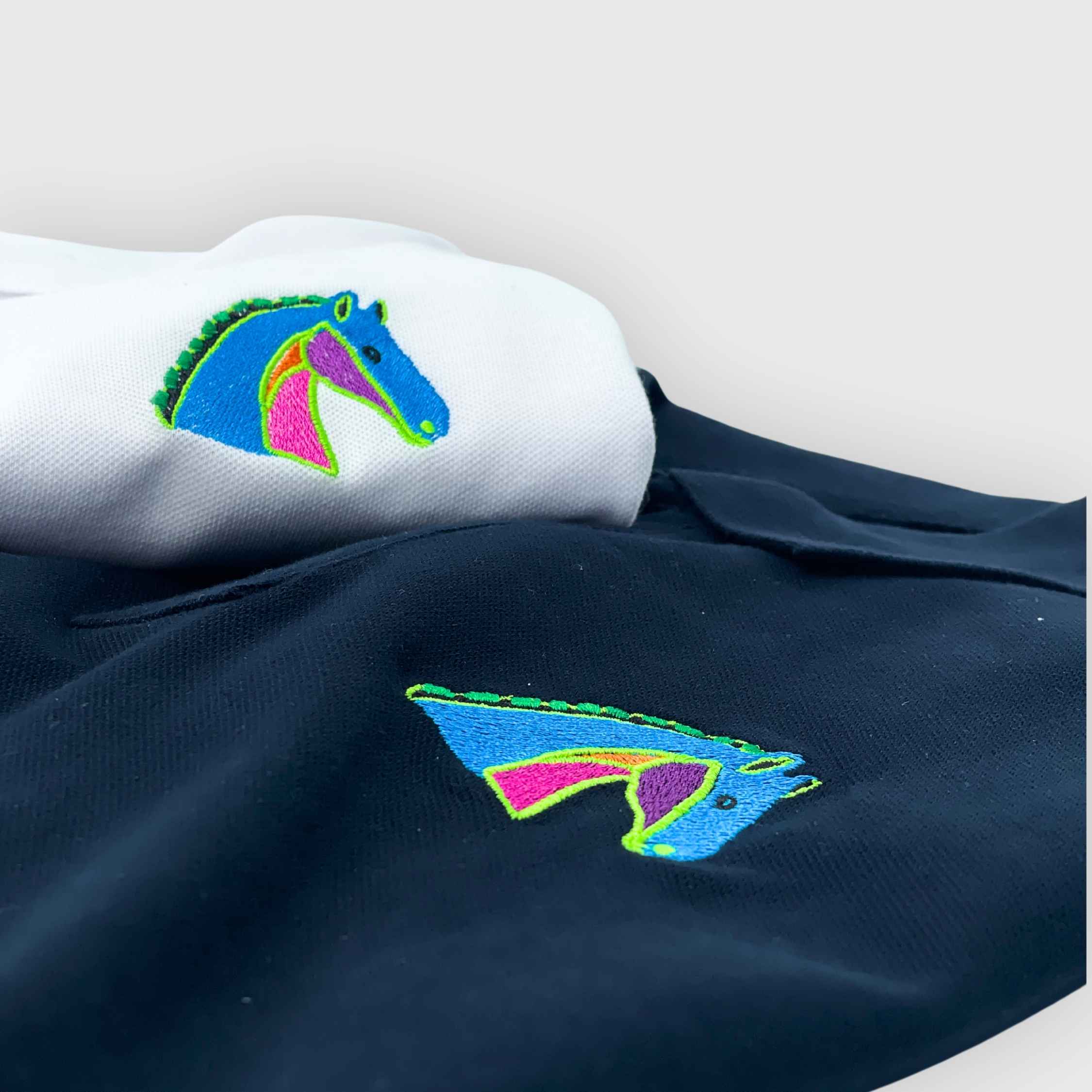 Polo Prix de Diane Longines 2024 Mixed Horse Head Navy Blue