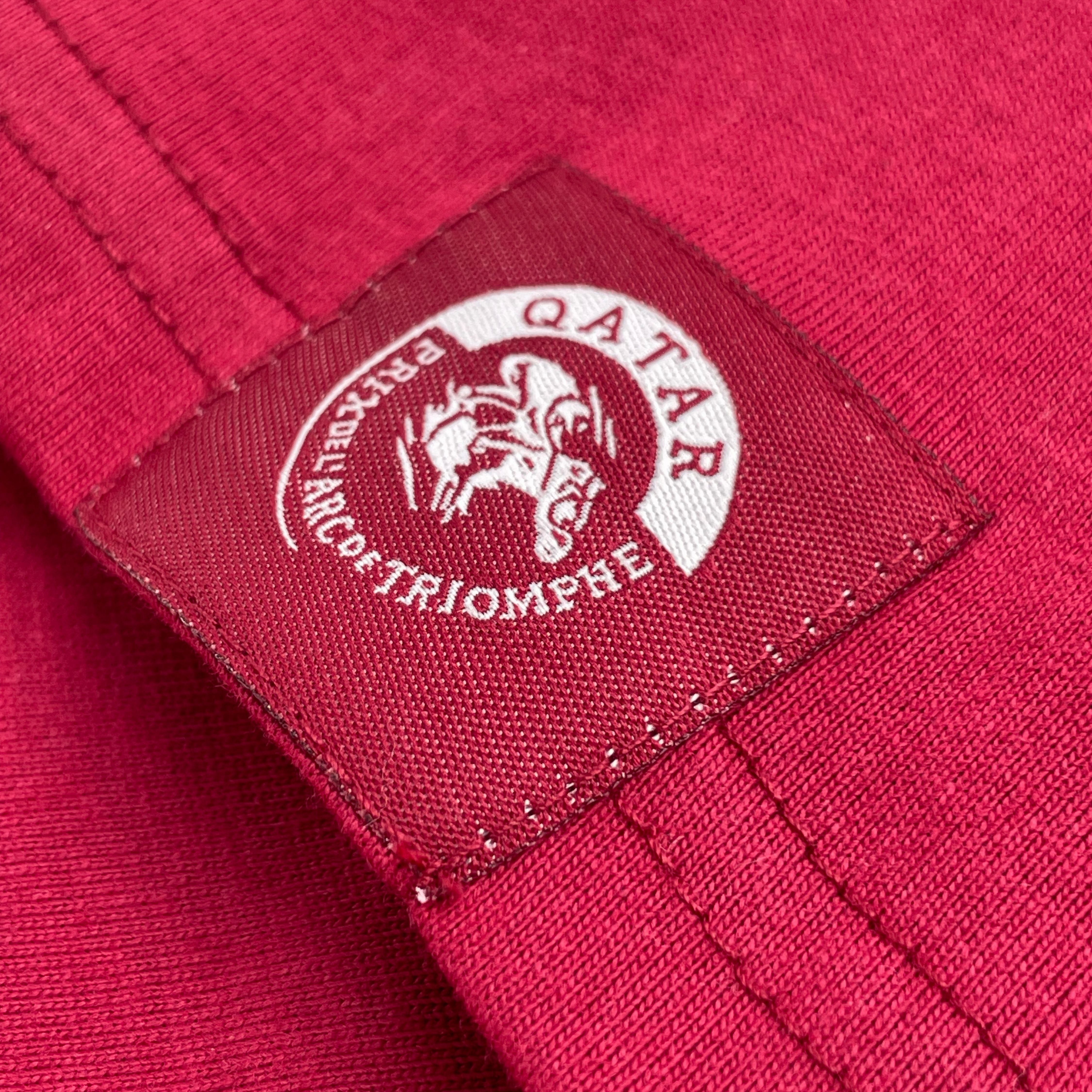 T-shirt Qatar Prix de l'Arc de Triomphe Logo Mixte Rouge