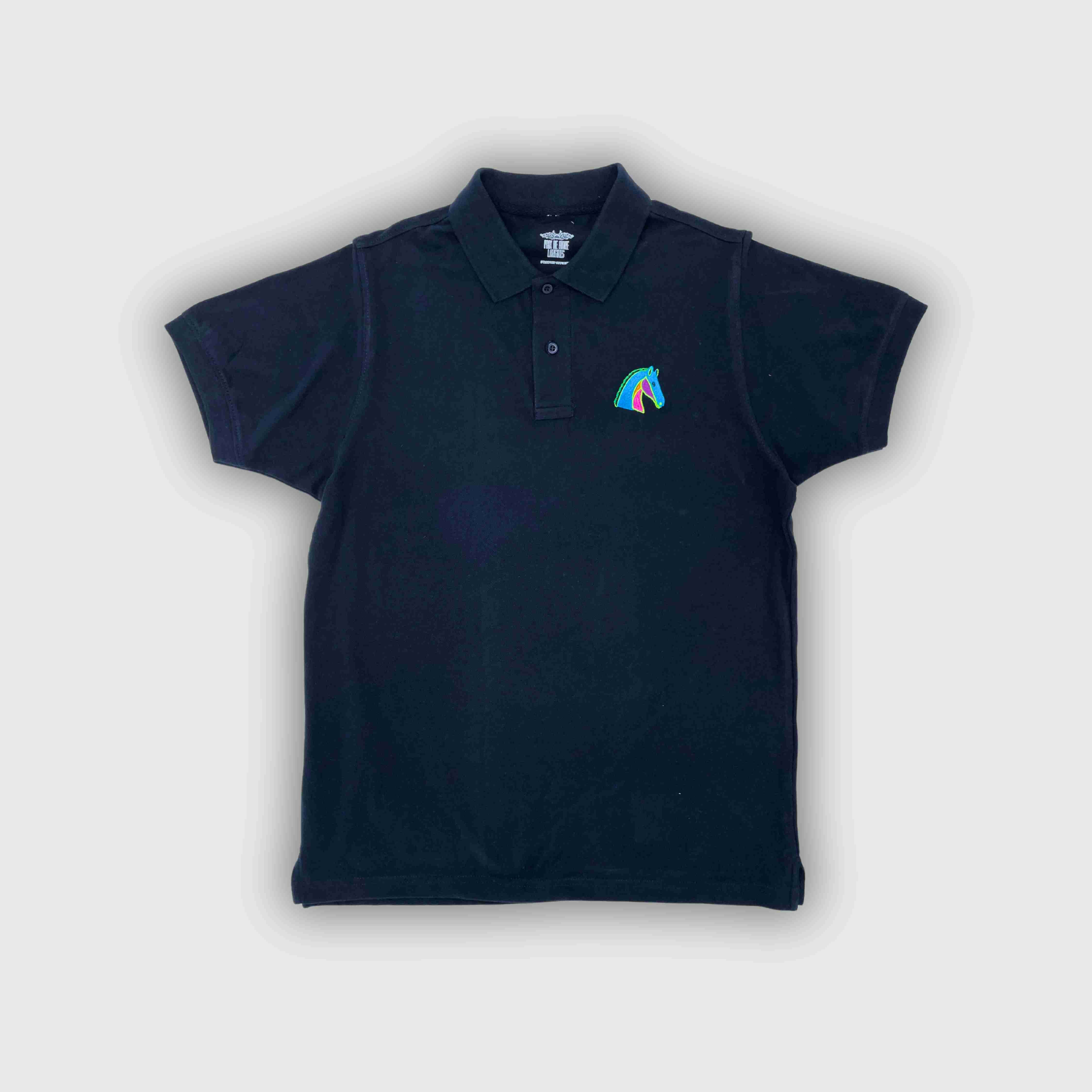 Polo Prix de Diane Longines 2024 Mixed Horse Head Navy Blue