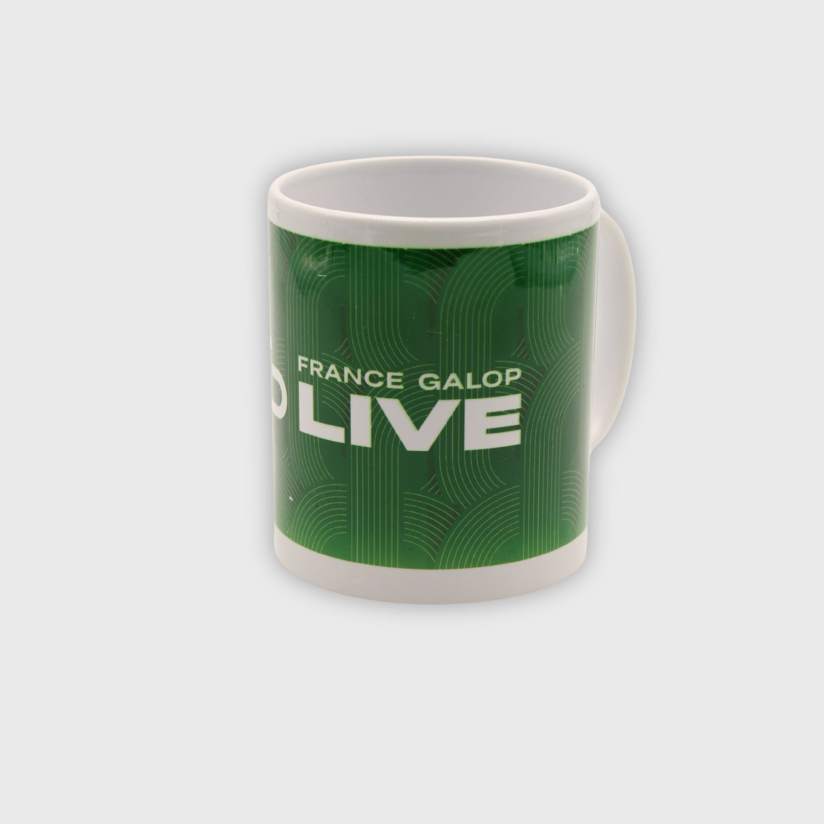 Mug France Galop Live Pattern White
