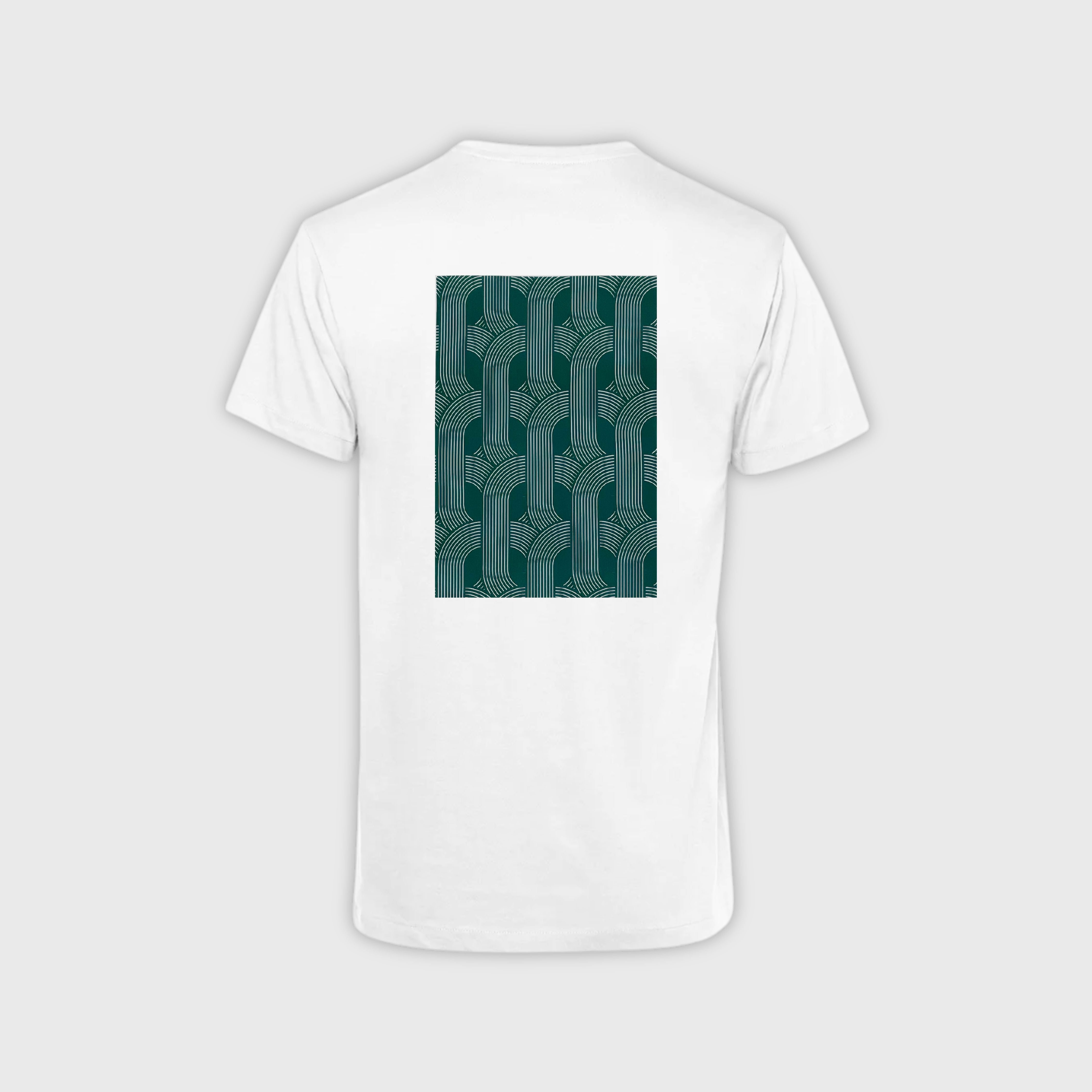 T-shirt France Galop Motif Mixte Blanc