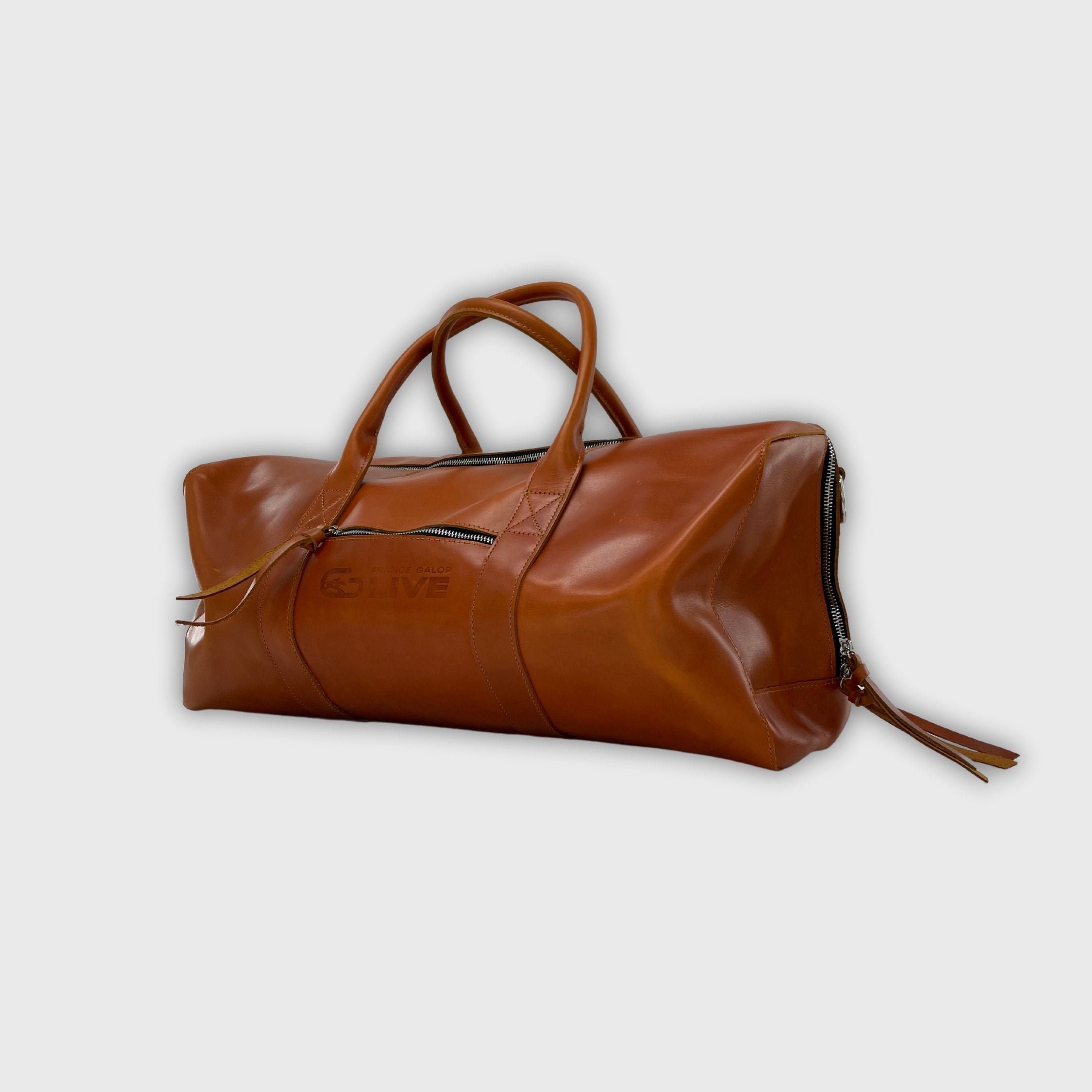 France Galop Live Leather Travel Bag