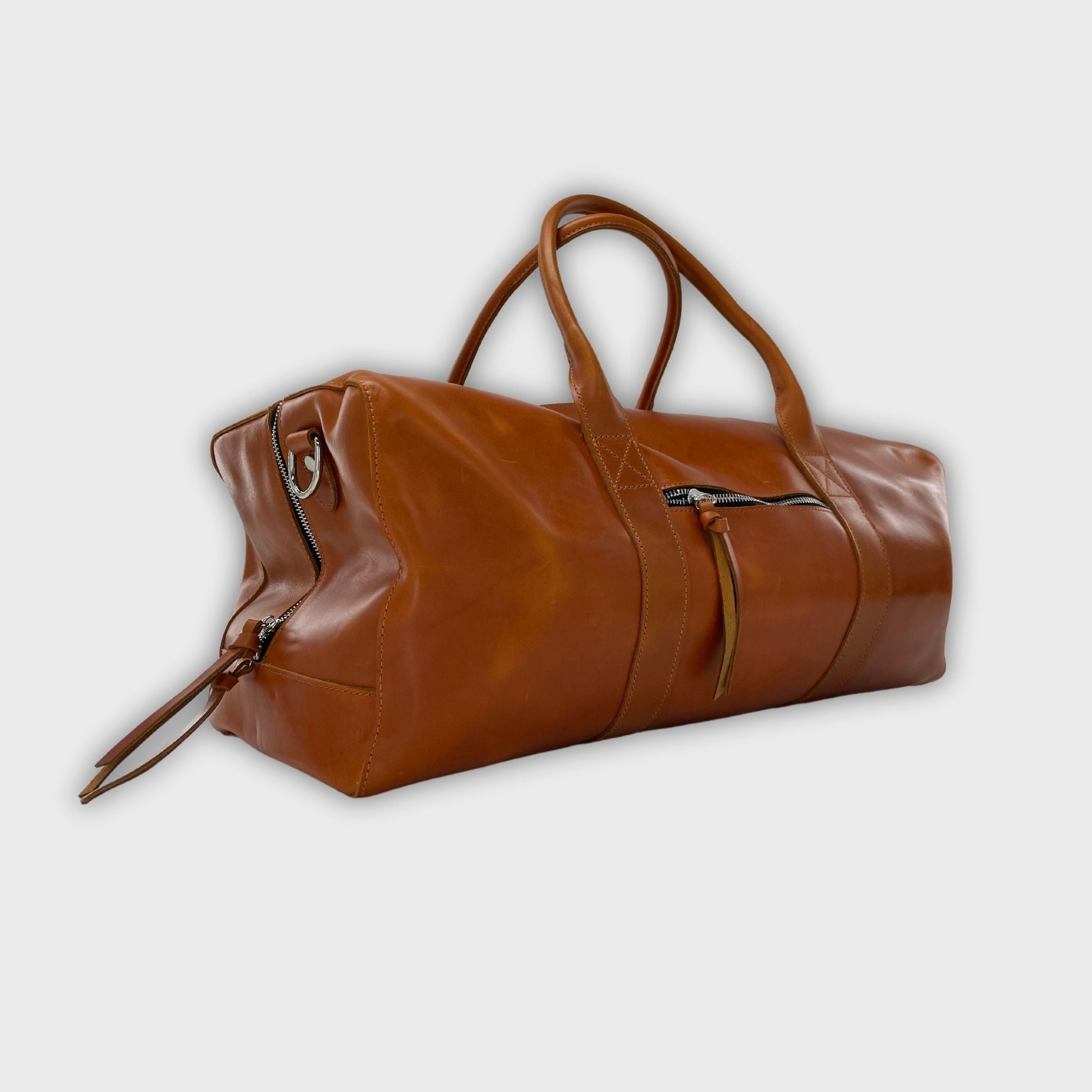 France Galop Live Leather Travel Bag