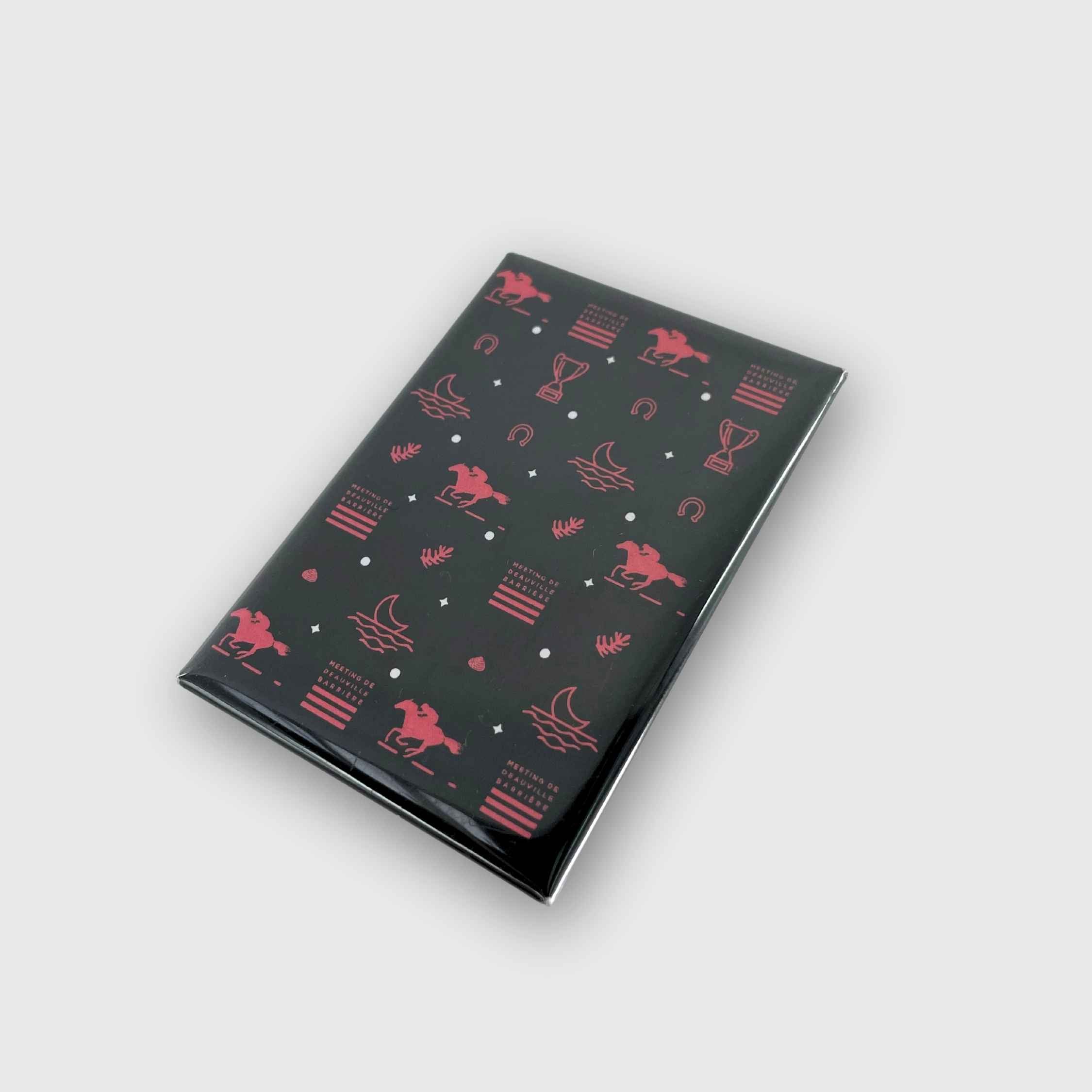 Magnet Meeting de Deauville Barrière Pattern Nocturne Bleu Marine