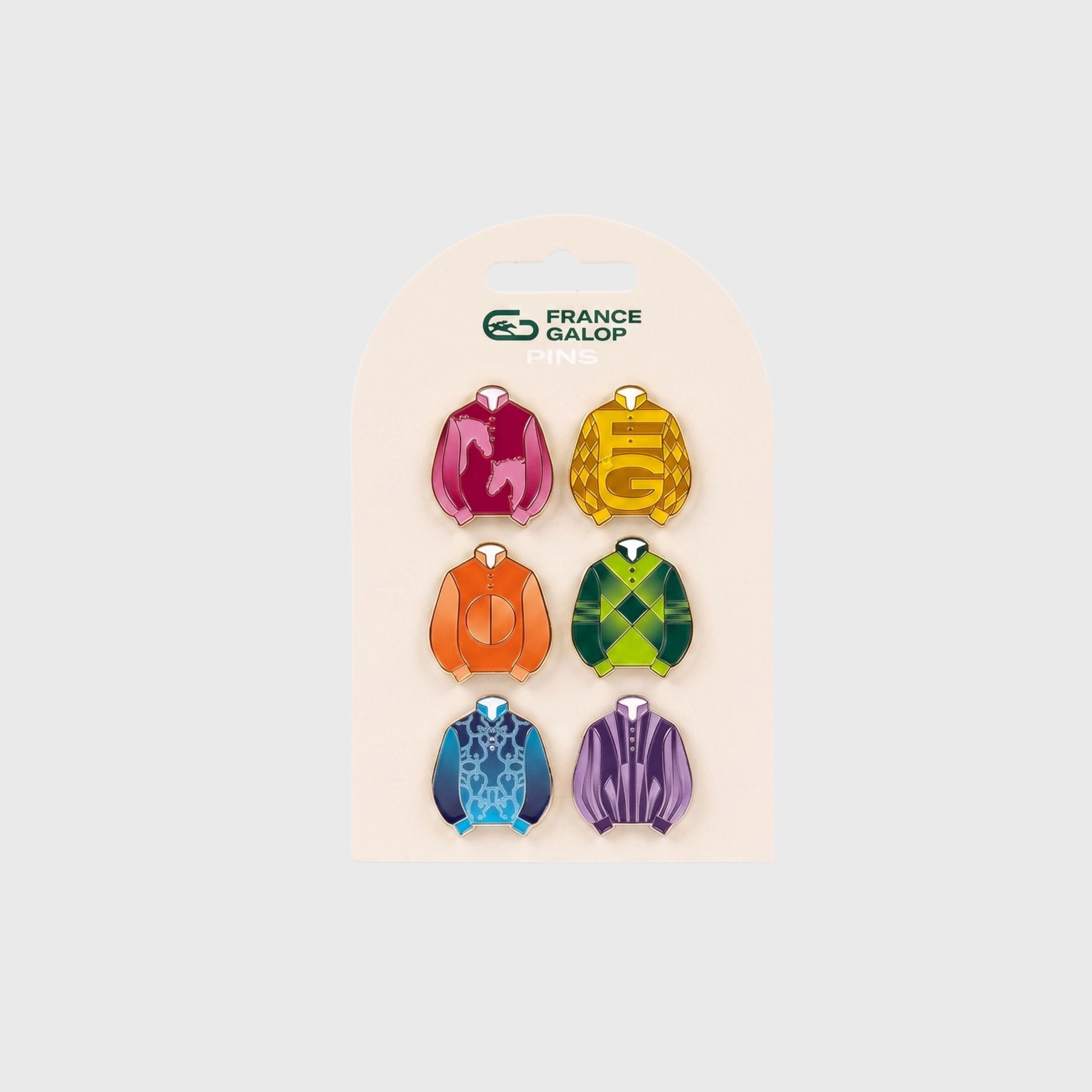 Set de Pin's France Galop casaques