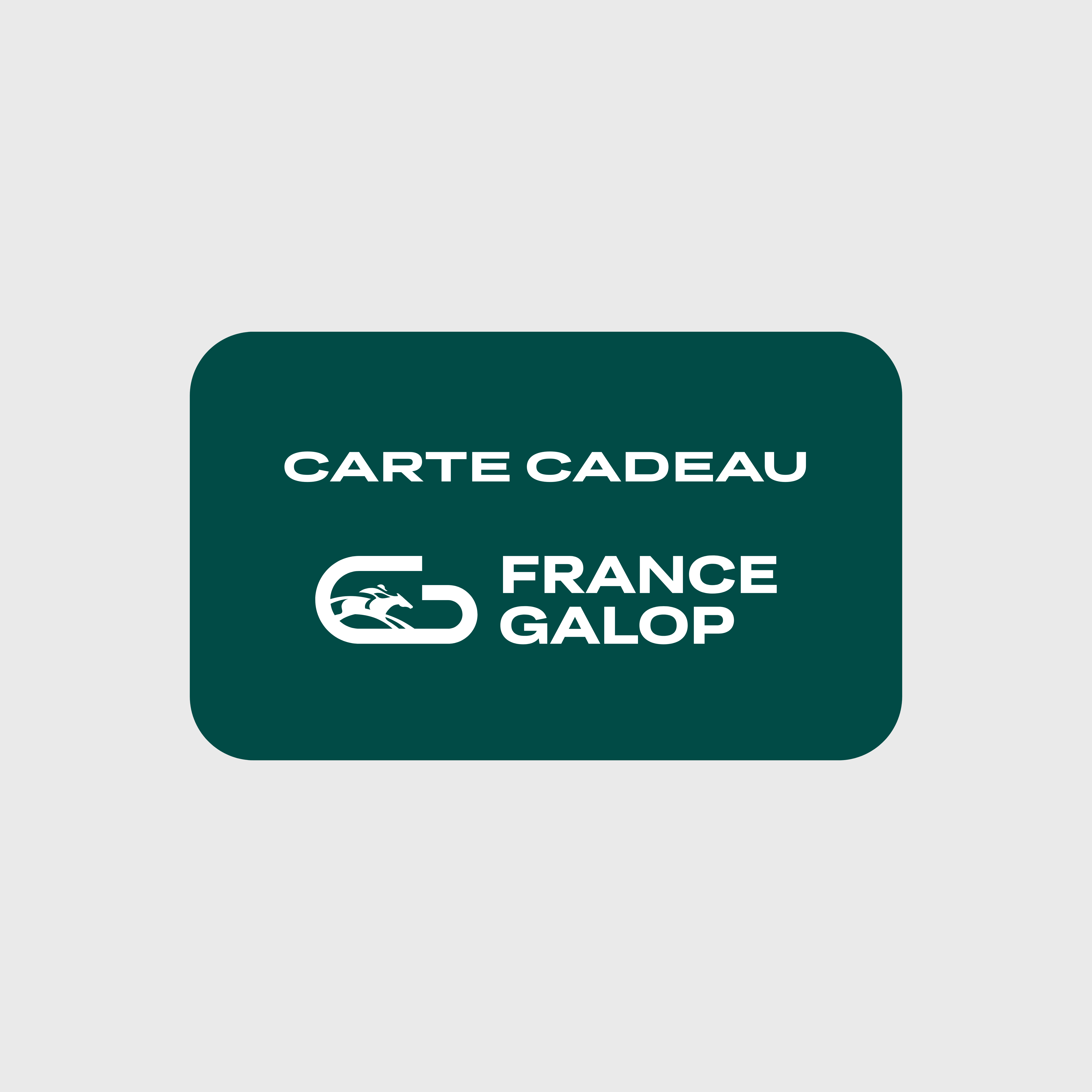 Carte-cadeau France Galop