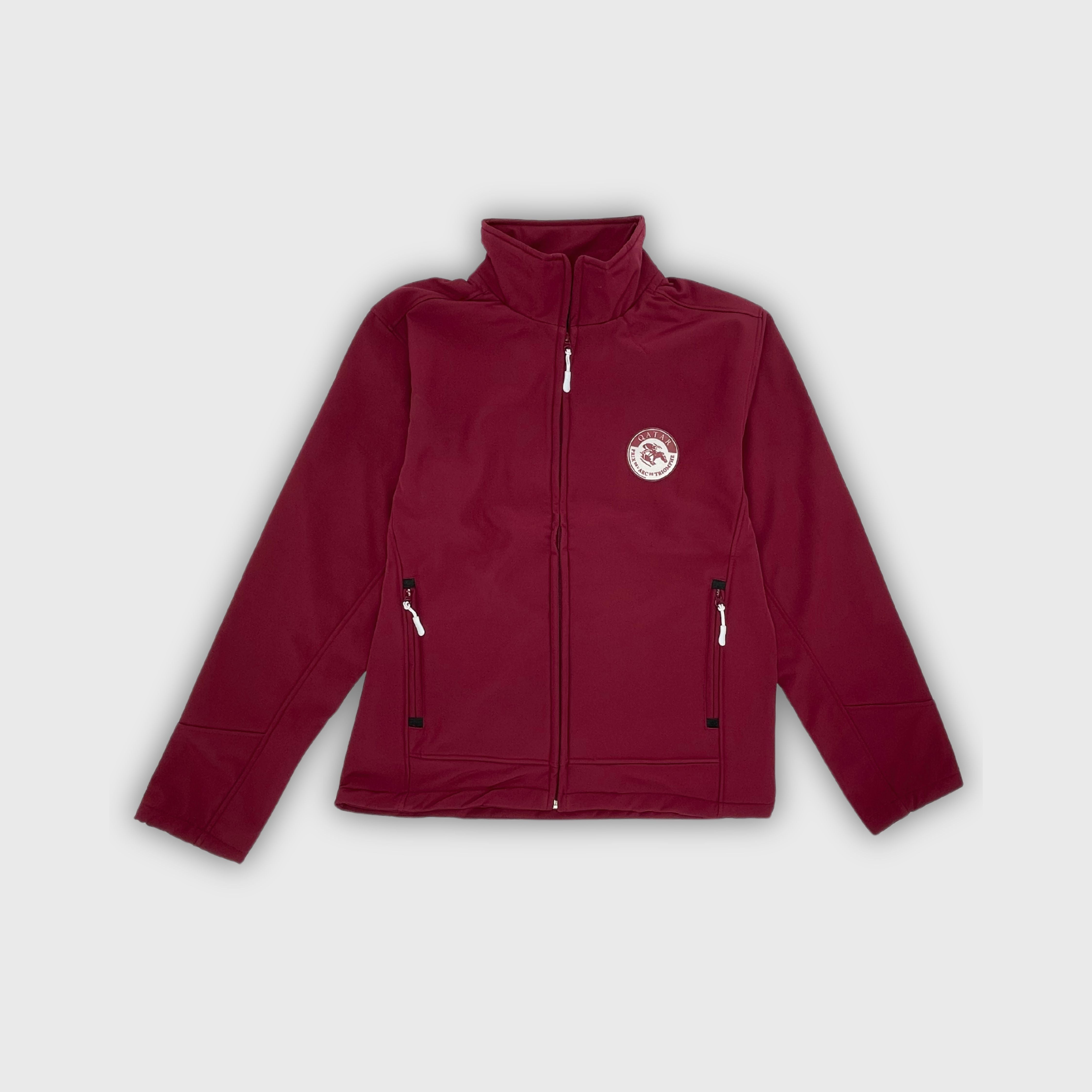 Softshell Qatar Prix de l'Arc de Triomphe Logo Bleu Mixte Bordeaux