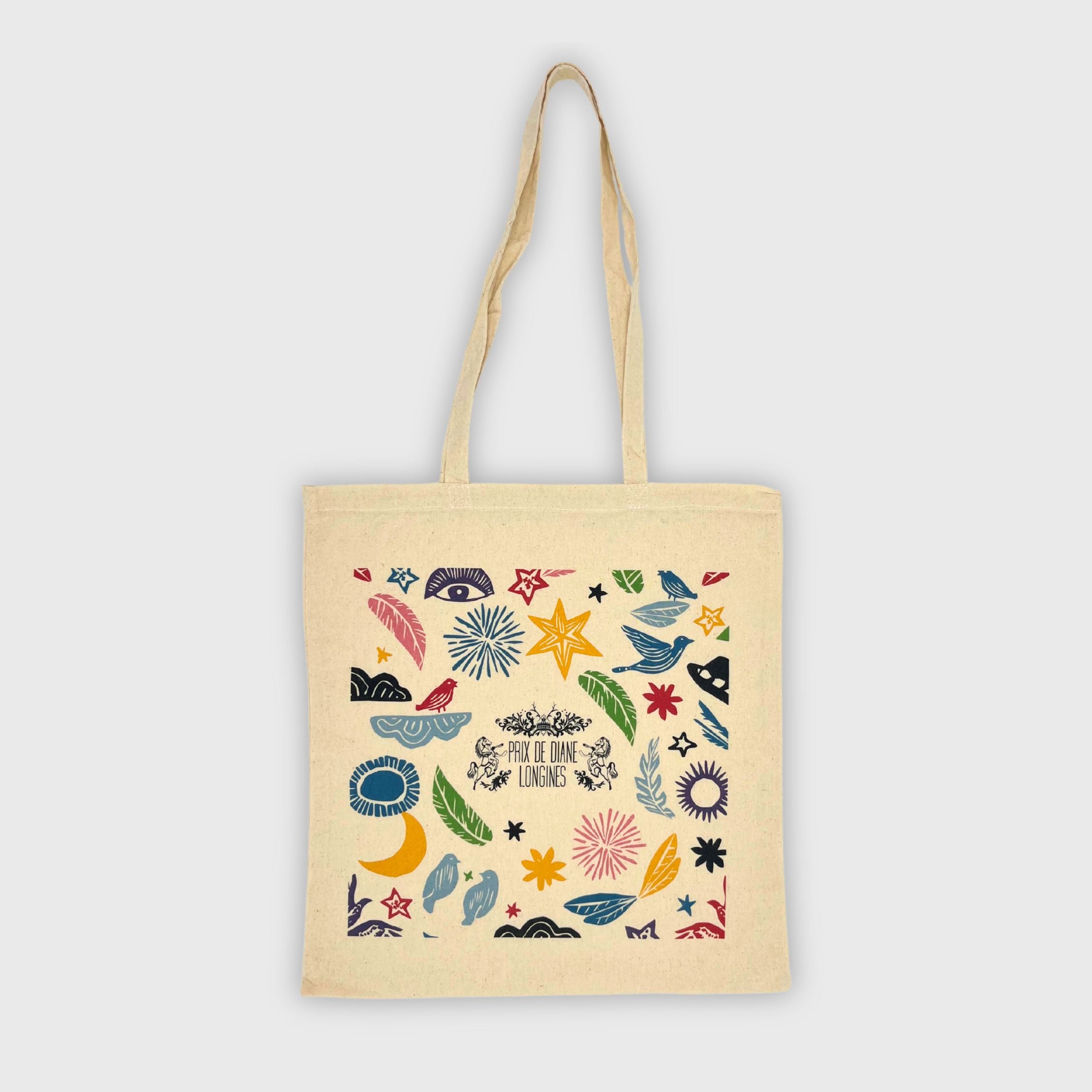 Tote Bag Prix de Diane Longines Lino Carré Beige