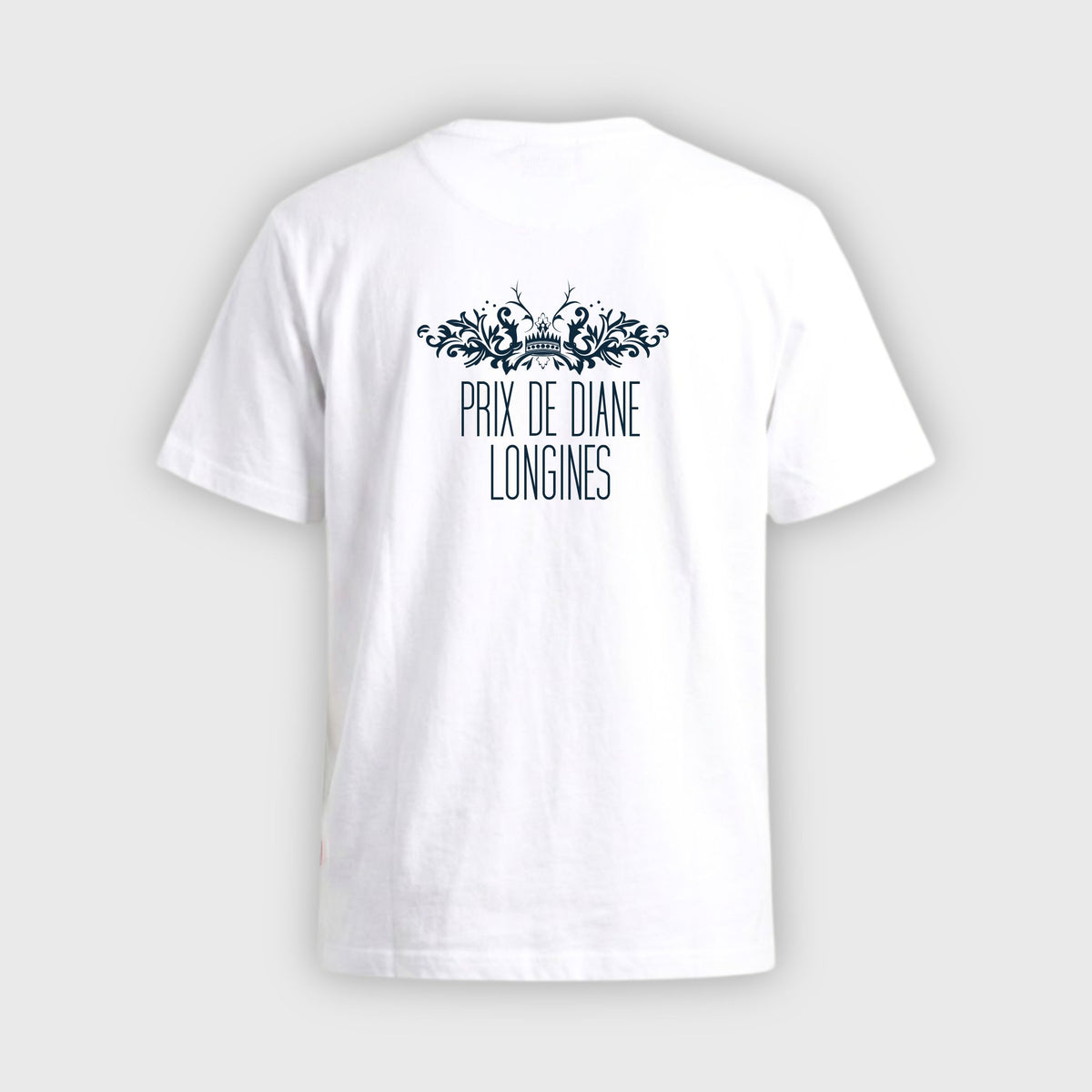 Prix de Diane Longines Logo T-shirt, Unisex White