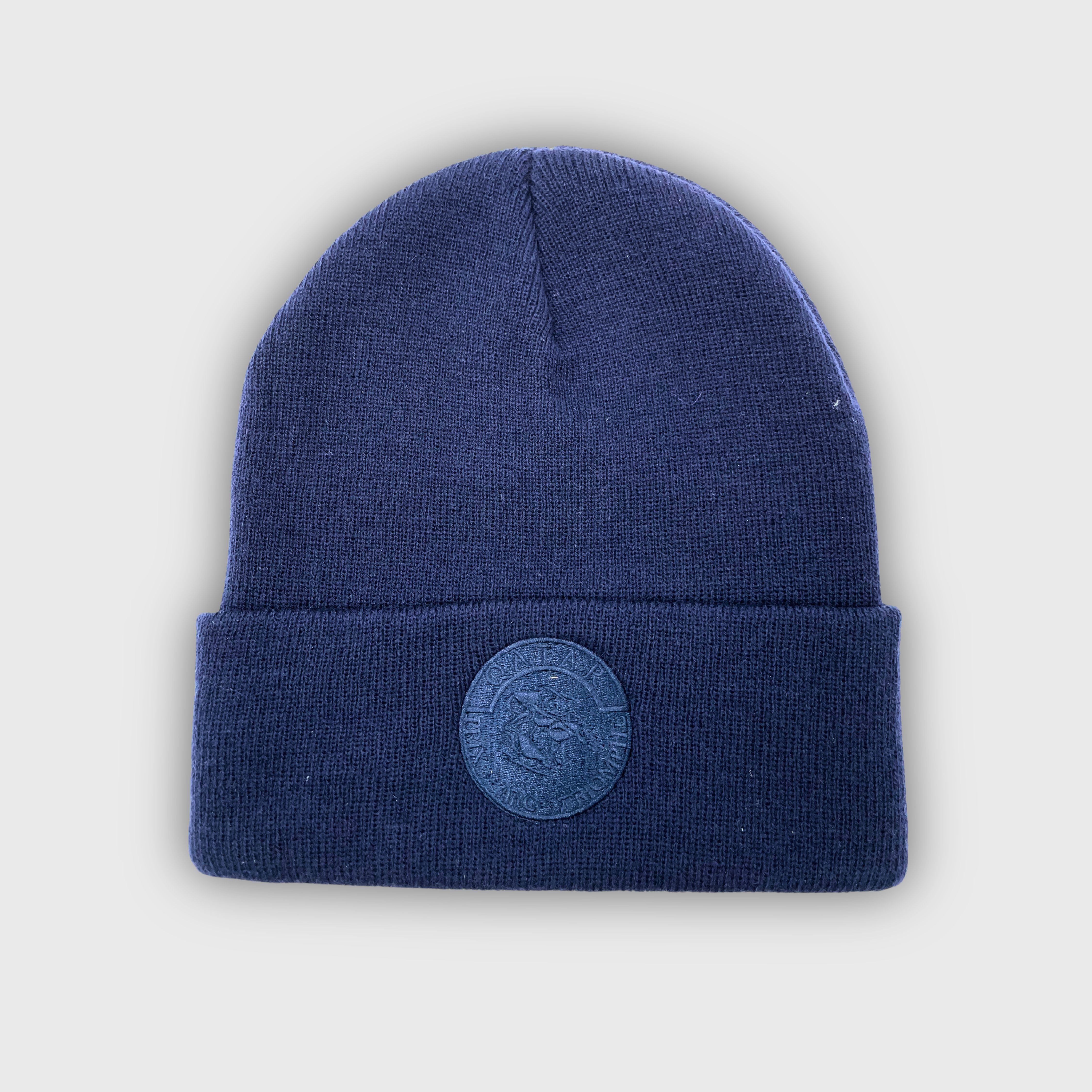 Bonnet Qatar Prix de l'Arc de Triomphe Logo Bleu Marine