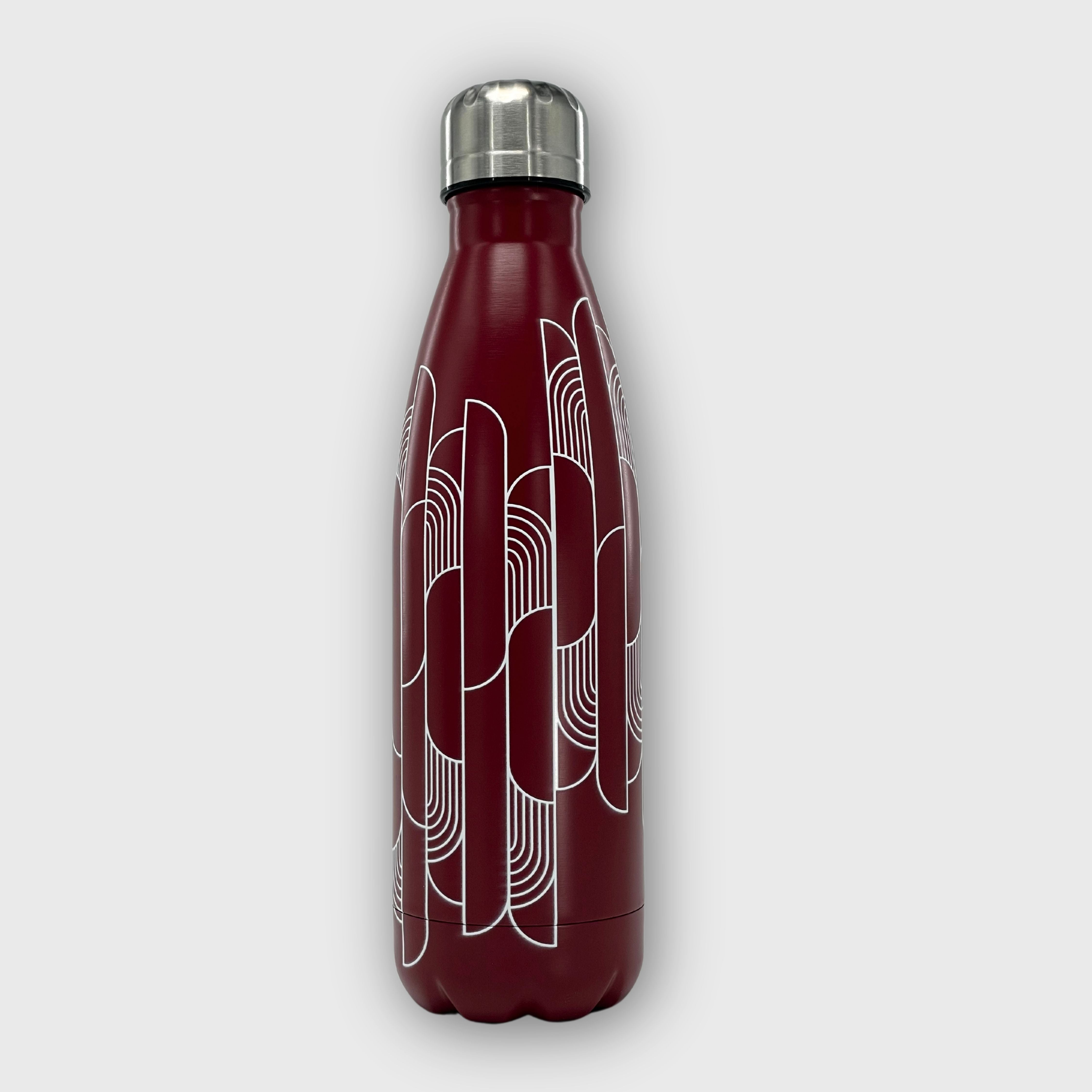 Bouteille Isotherme Qatar Prix de l'Arc de Triomphe Motif Logo Bordeaux