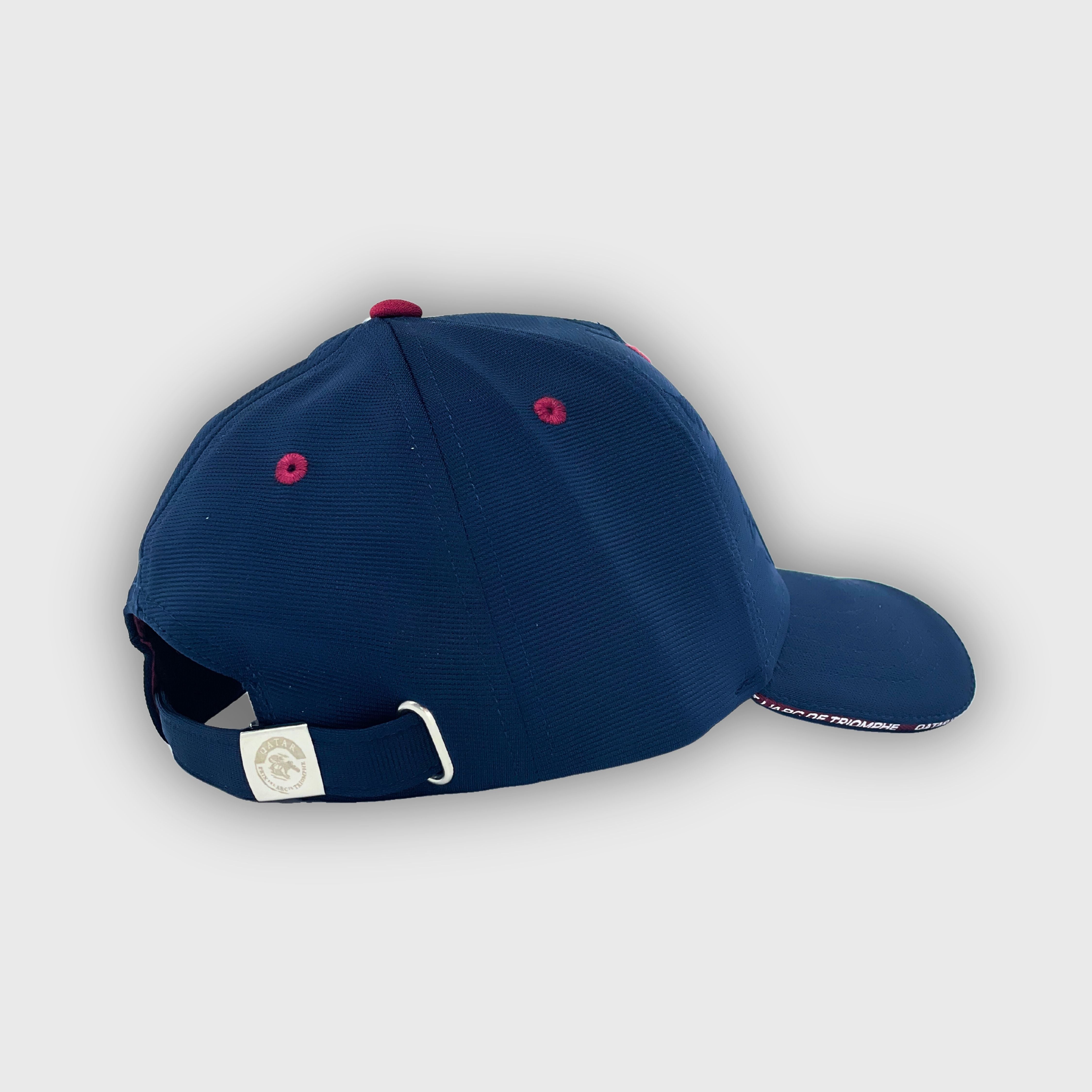 Casquette Qatar Prix de l'Arc de Triomphe Cheval Bleu Marine