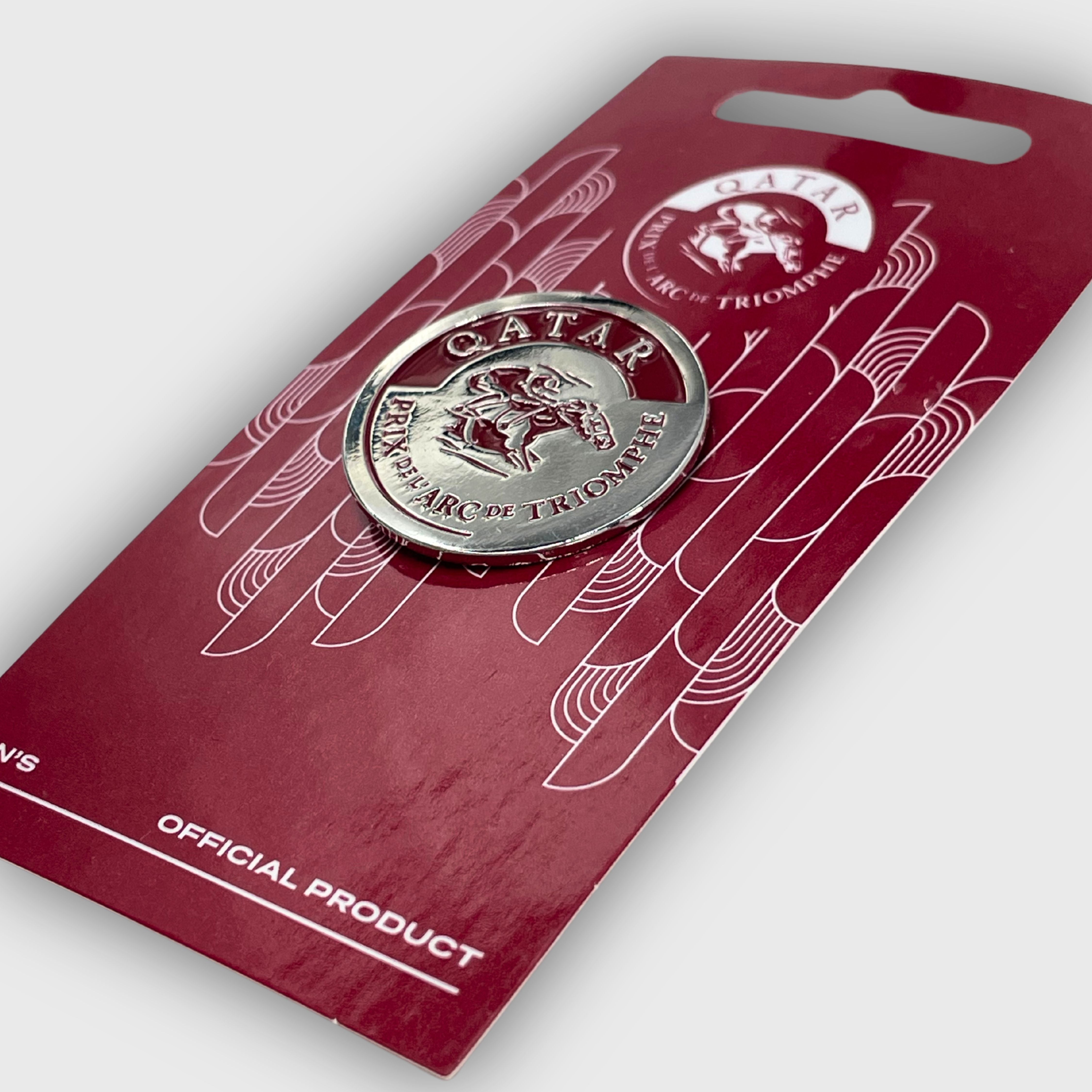 Pin's Emaillé Qatar Prix de l'Arc de Triomphe Logo Bordeaux