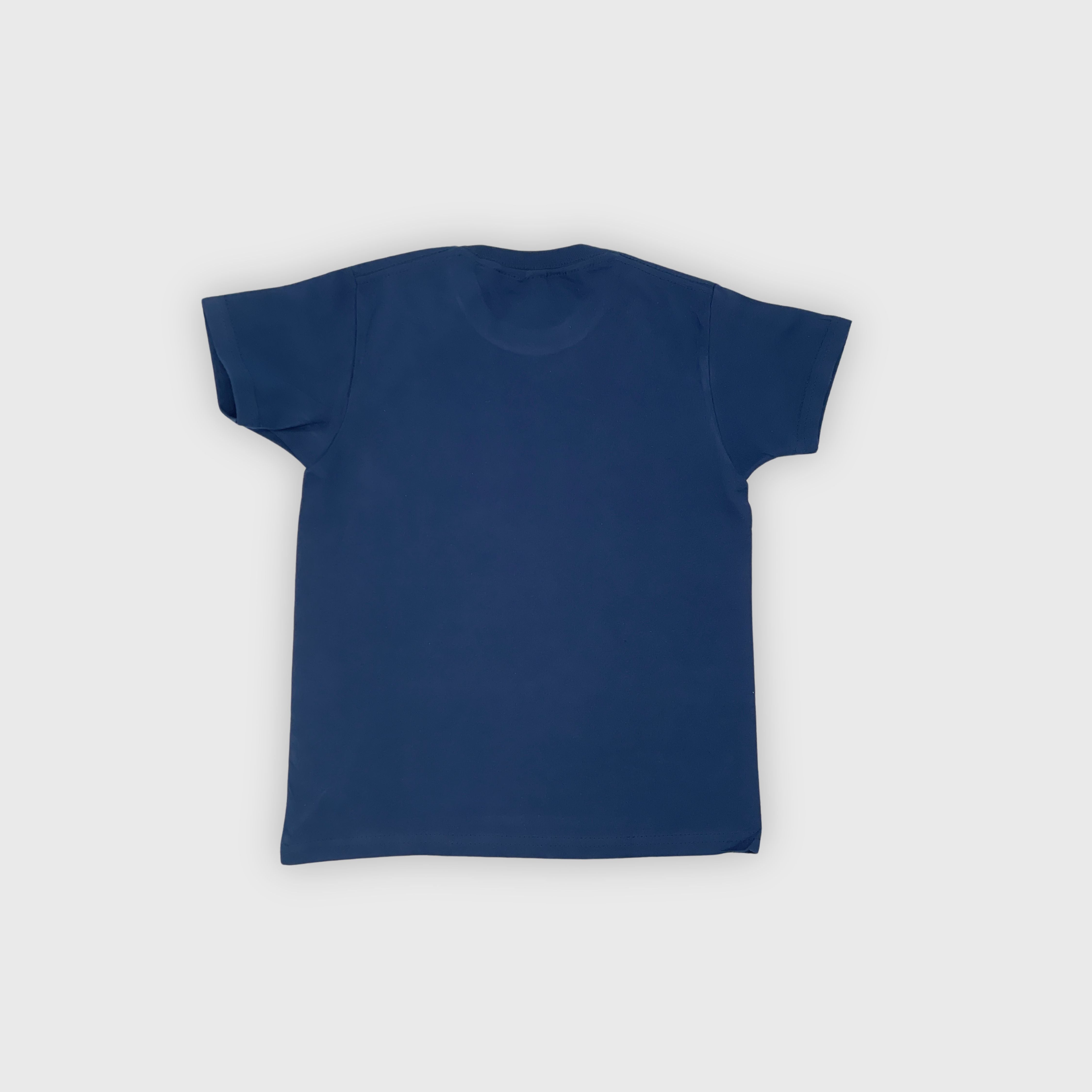 T-shirt Qatar Prix de l'Arc de Triomphe Logo Bleu Enfant Navy