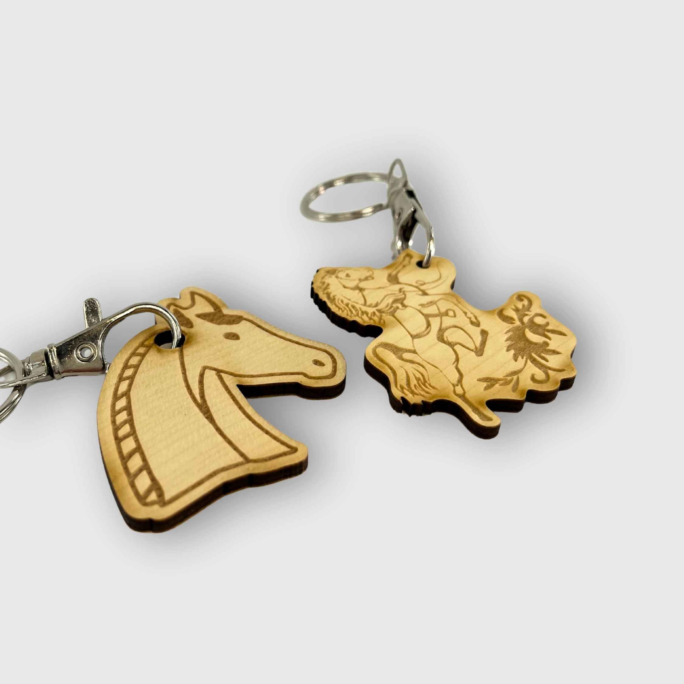 Prix de Diane Longines 2024 Wood Keychain