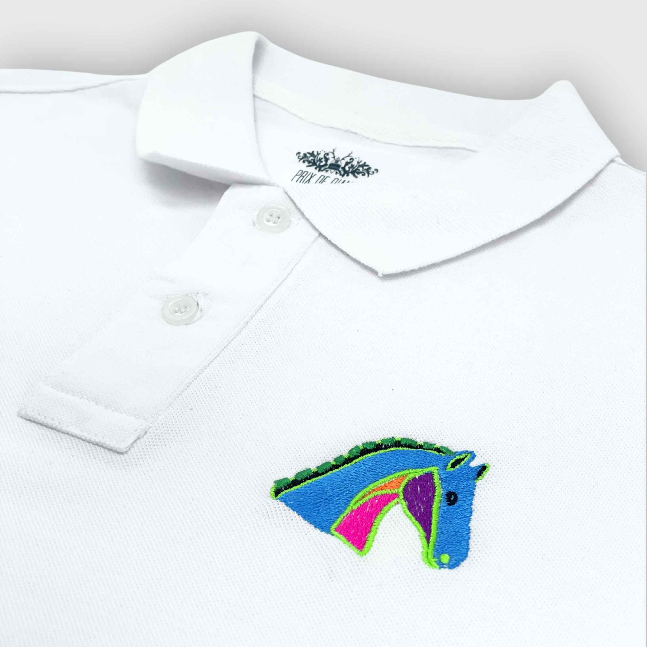 Polo Prix de Diane Longines 2024 Head Horse Mixed White