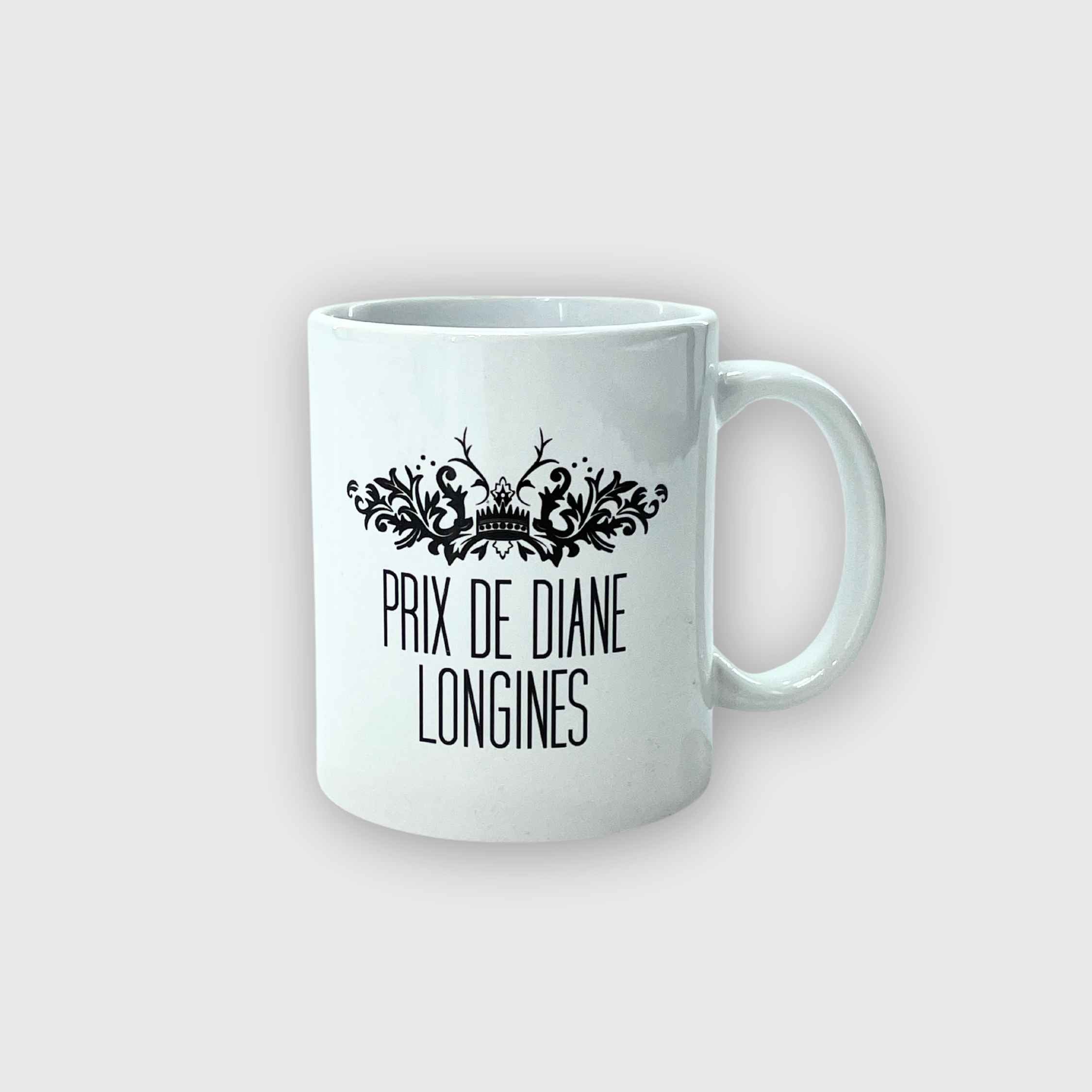 Mug Prix de Diane Longines 2024 White Blason
