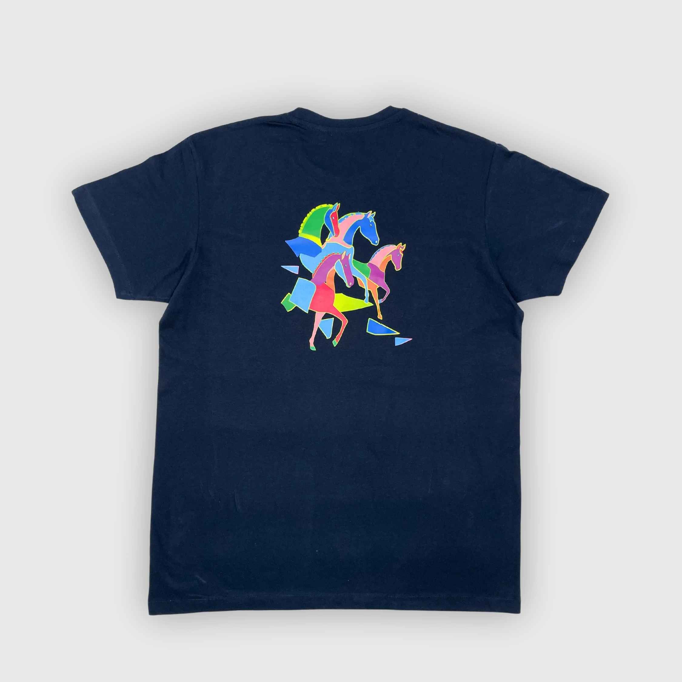 T-shirt Prix de Diane Longines 2024 Mixed Navy Blue