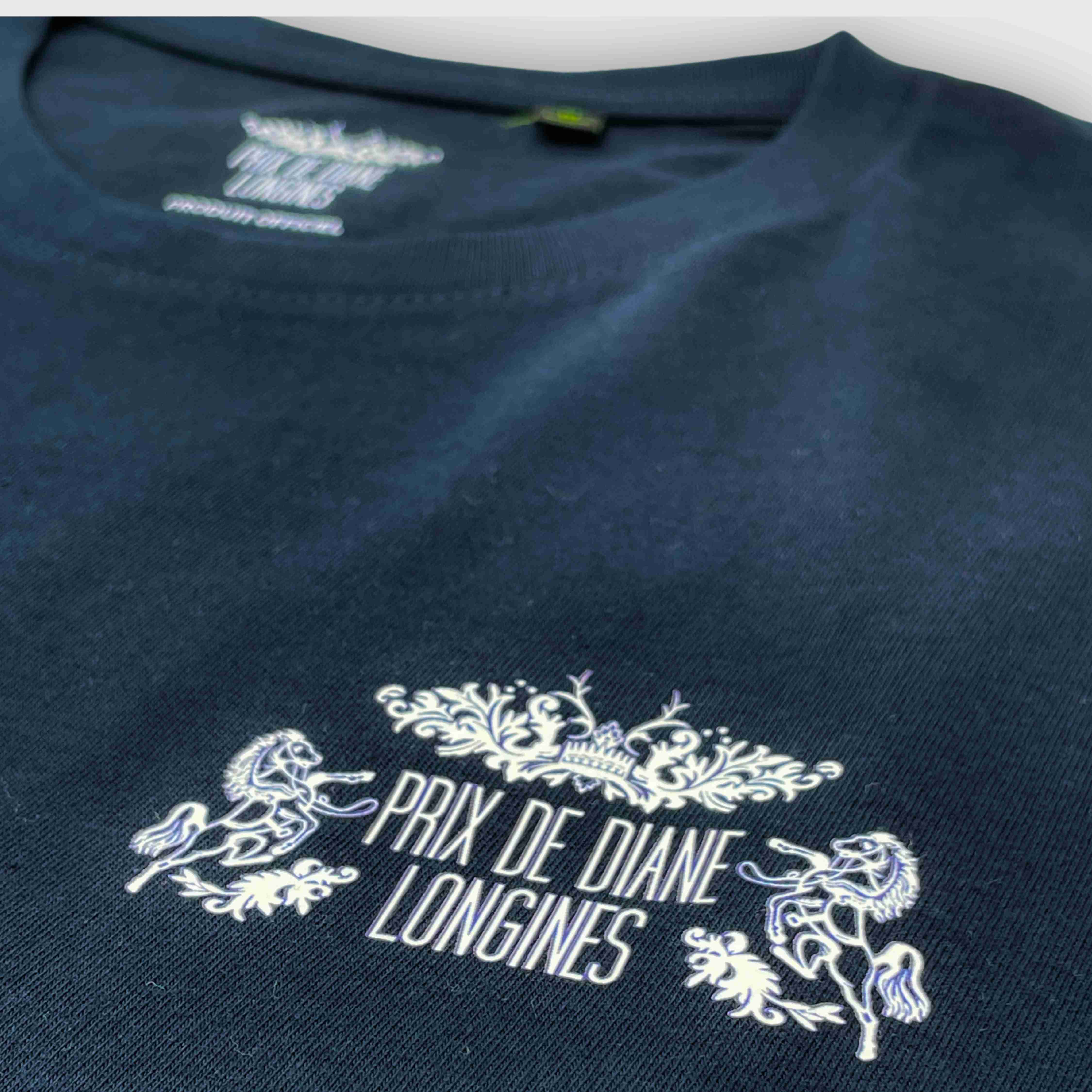T-shirt Prix de Diane Longines 2024 Mixed Navy Blue