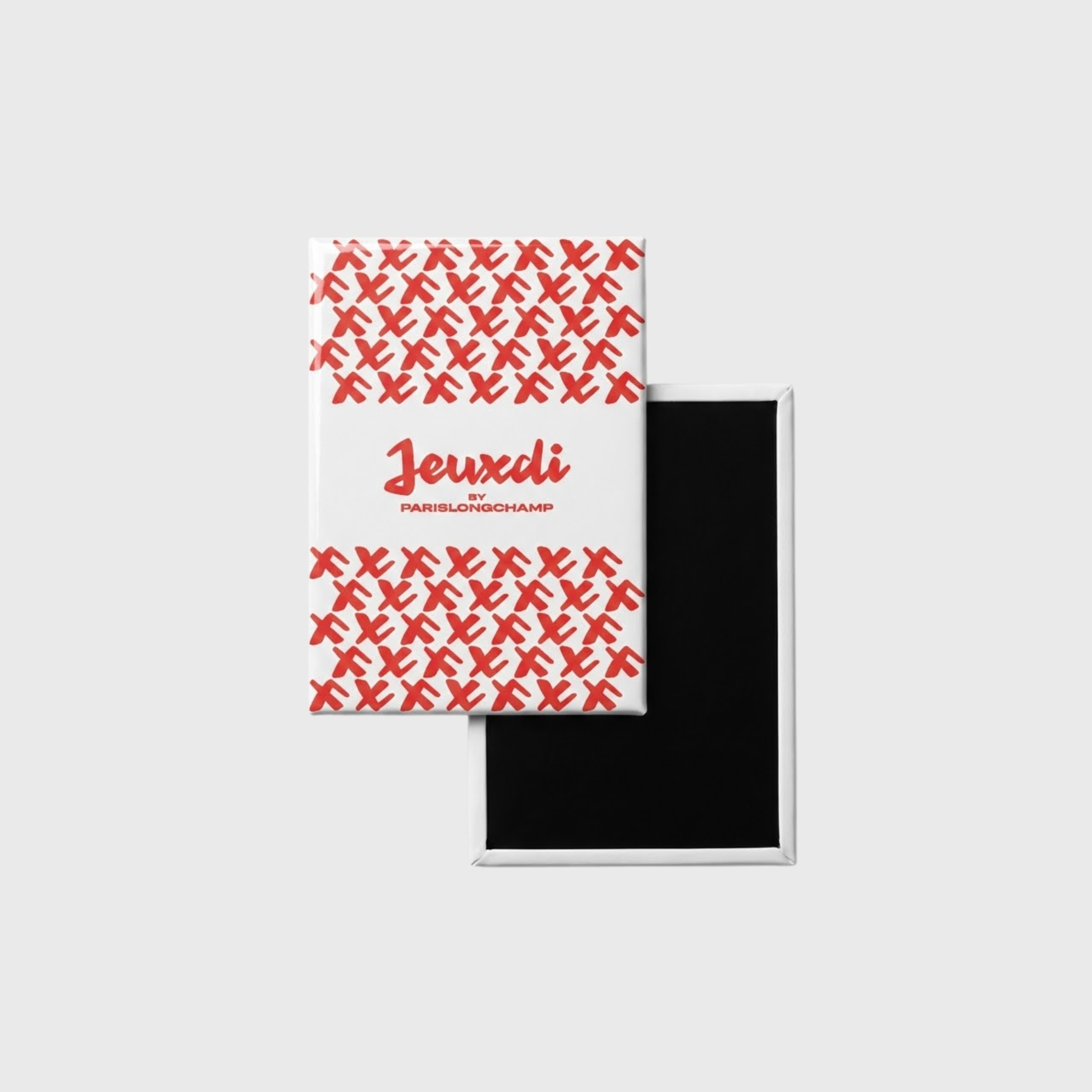 Magnet JeuXdi by ParisLongchamp White Pattern