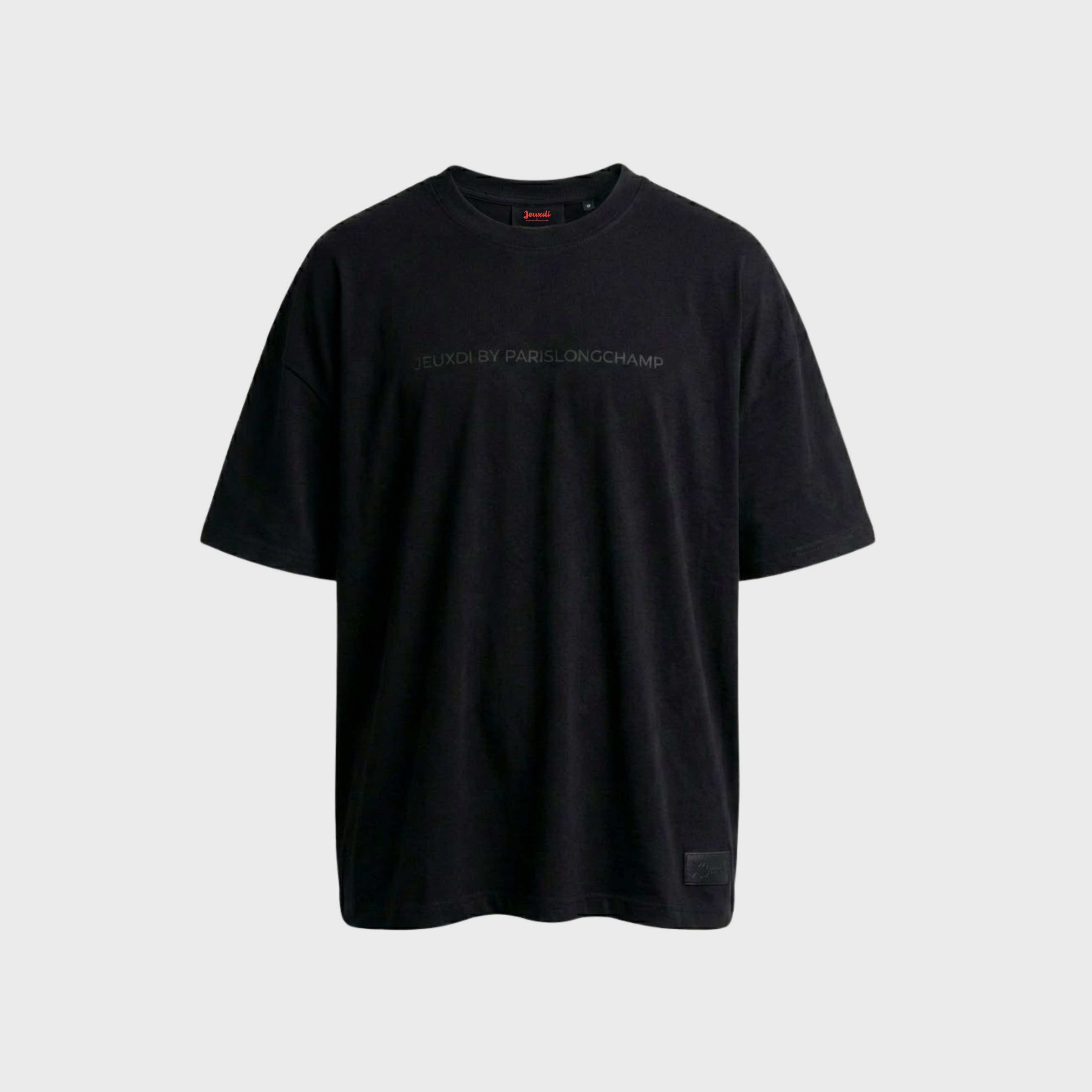 Oversized T-shirt JeuXdi by ParisLongchamp Mixed Black