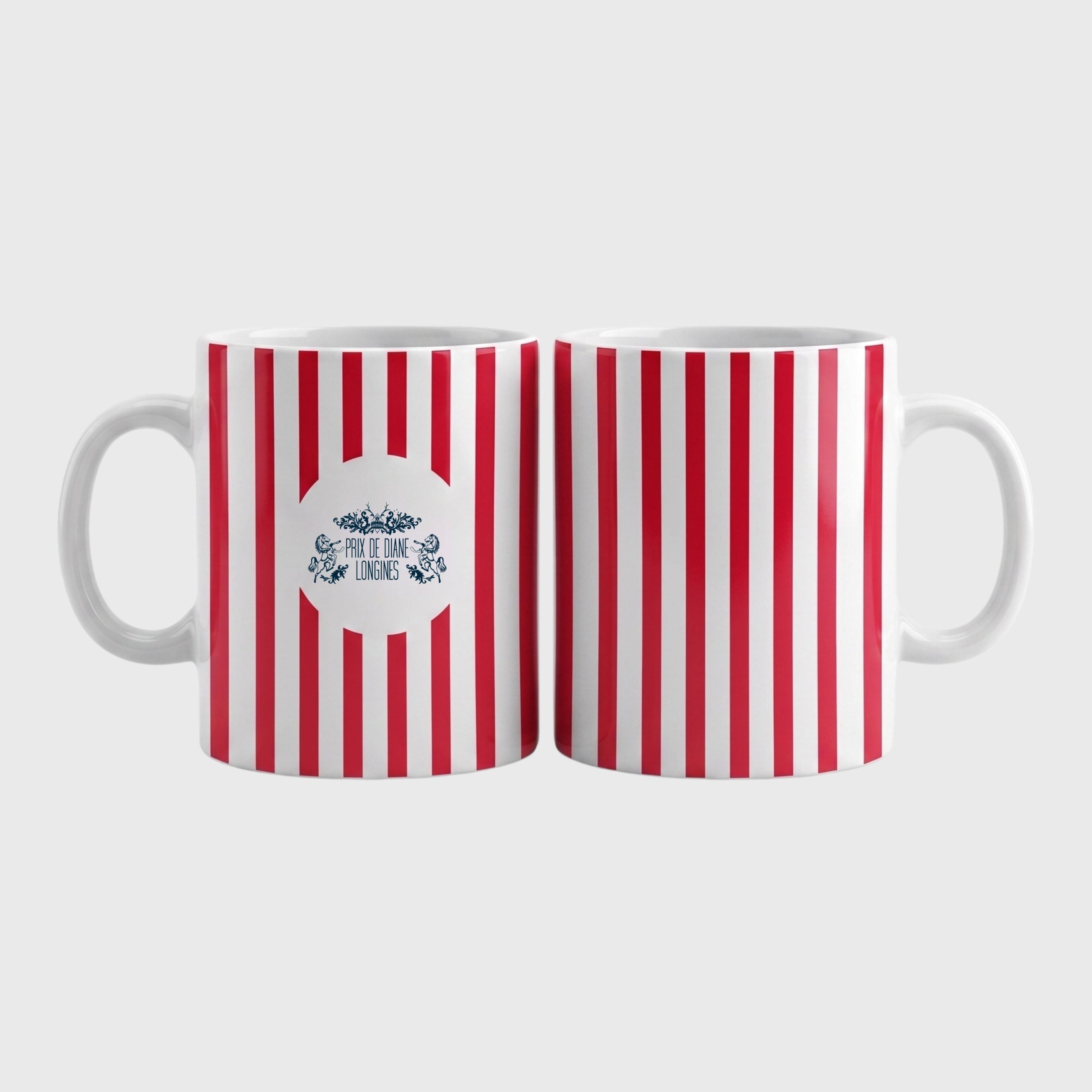 Mug Prix de Diane Longines Rayé Rouge