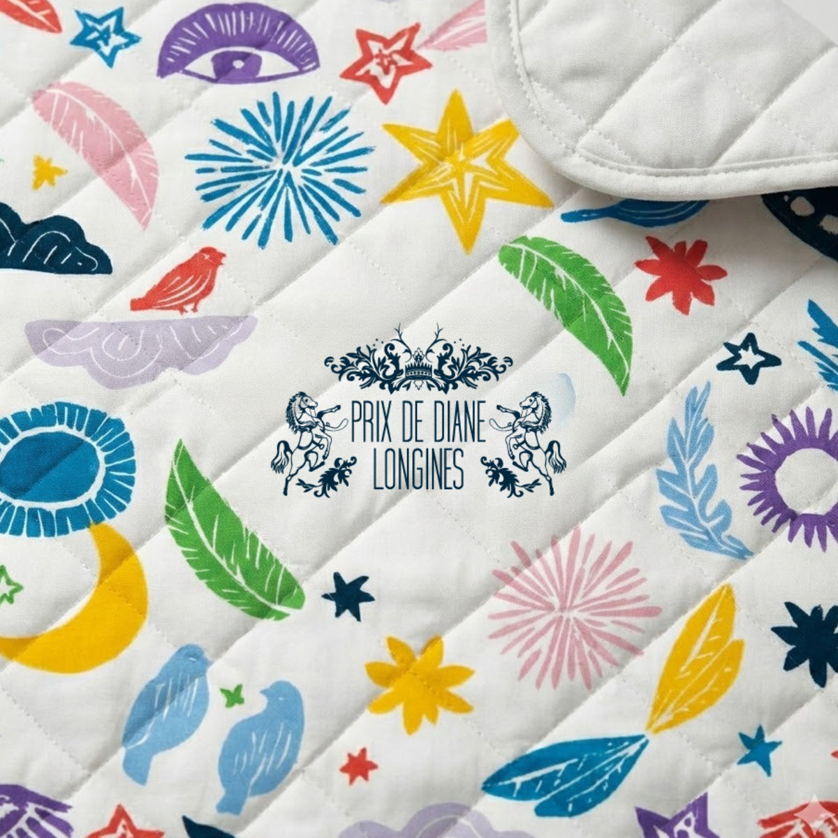 Nappe pique nique Prix de Diane Longines Pattern 2025