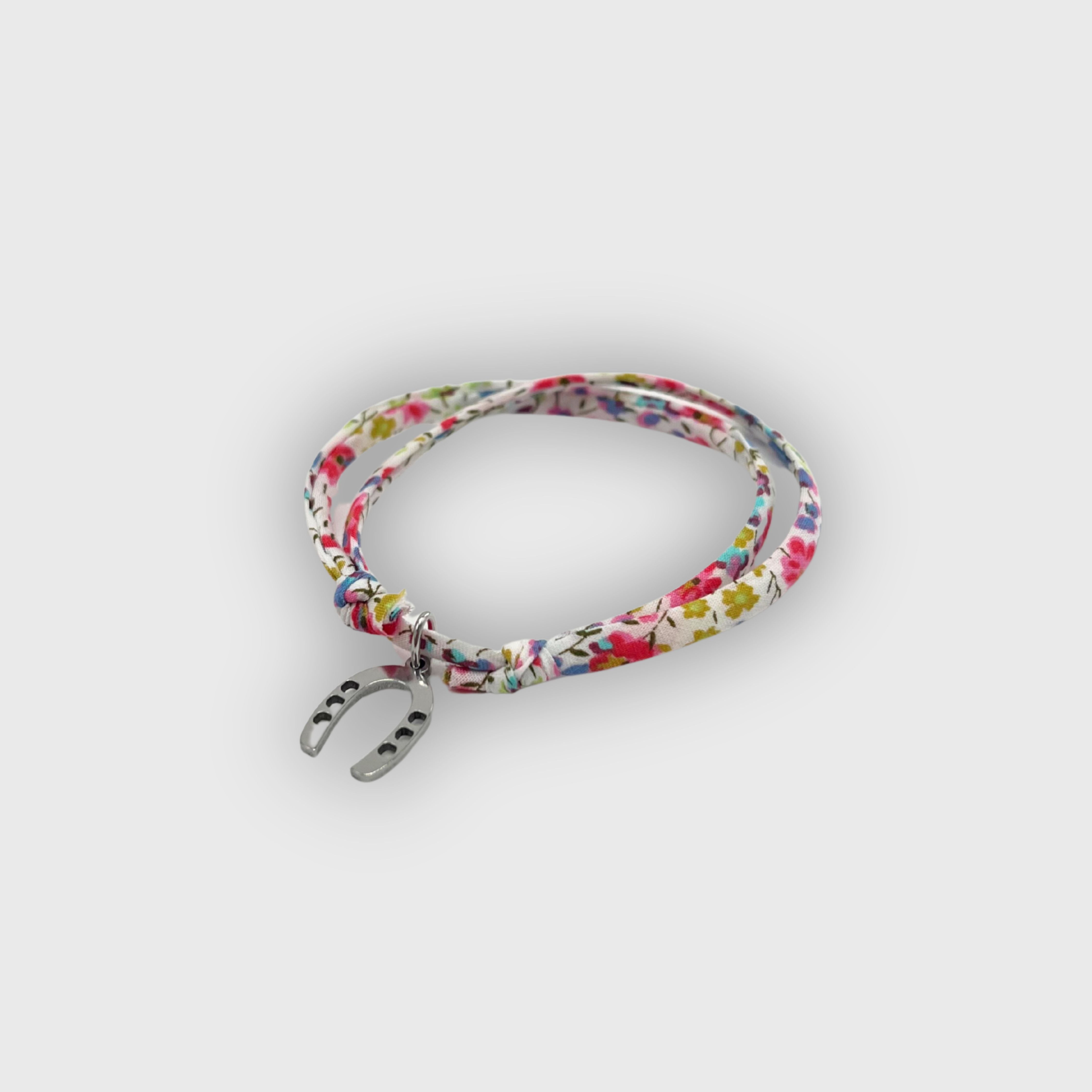 Bracelet Hippodrome en Famille Liberty Fer Argenté