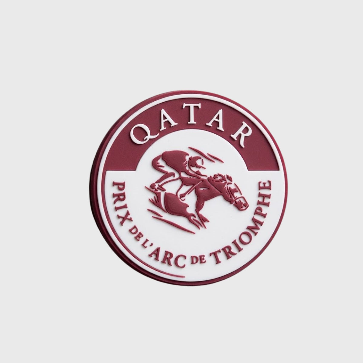 Magnet Qatar Prix de l'Arc Triomphe Logo Silicone