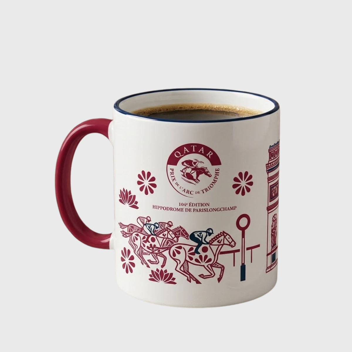 Mug Qatar Prix Arc de Triomphe Pattern 2026