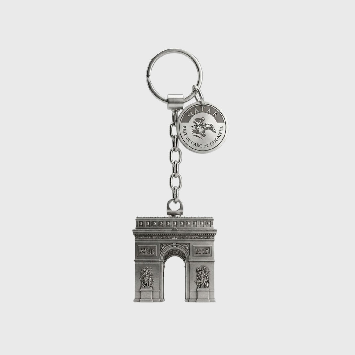 Keyring Qatar Prix de l'Arc de Triomphe Arc Metal