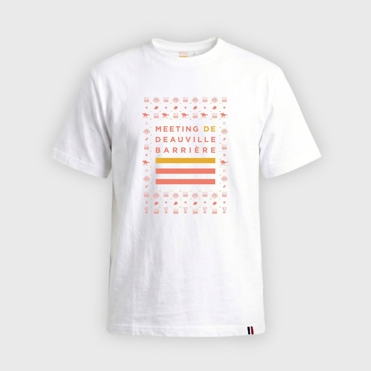Meeting de Deauville Barrière Daytime Mixed White T-shirt
