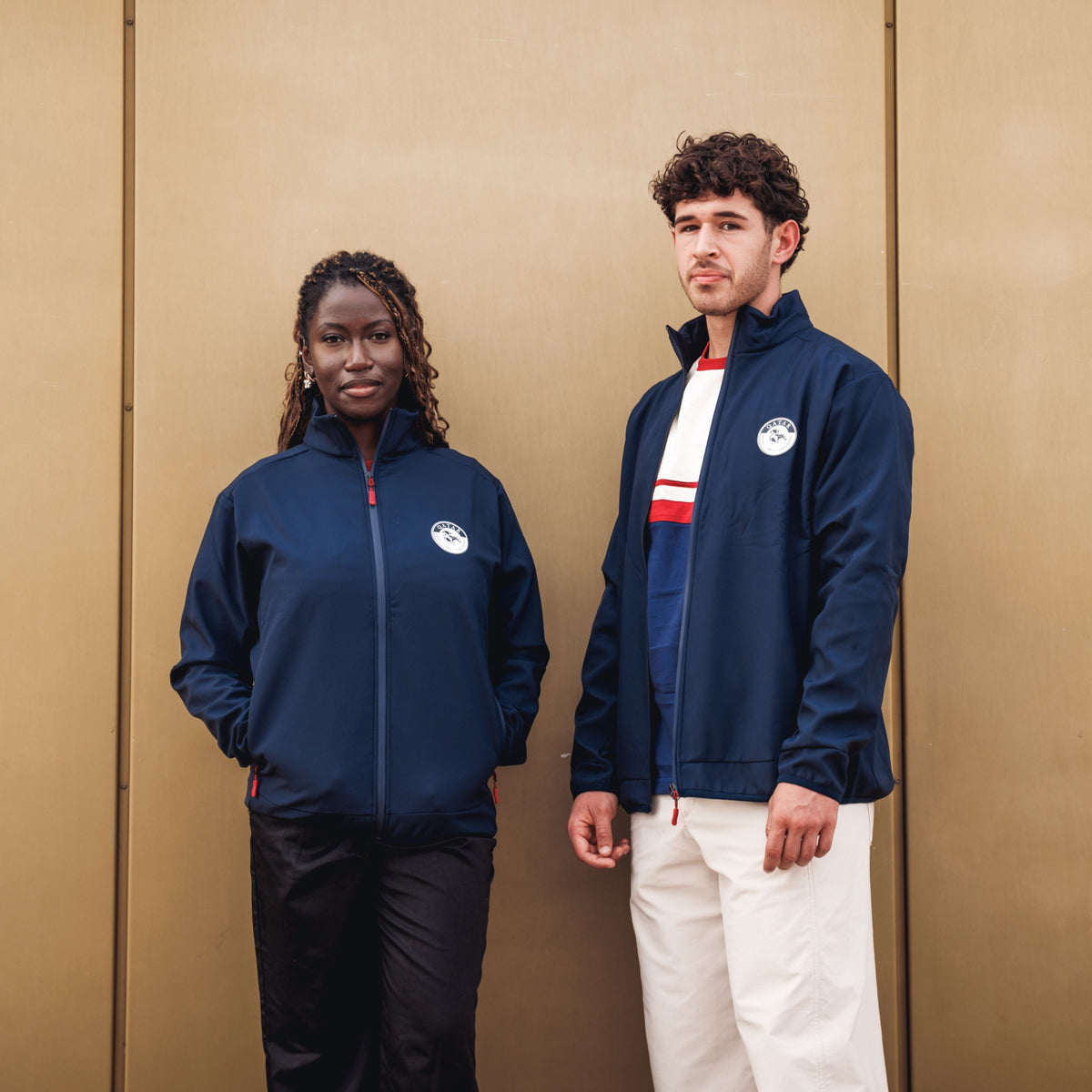 Softshell Qatar Prix de l'Arc de Triomphe Logo Bleu Mixte