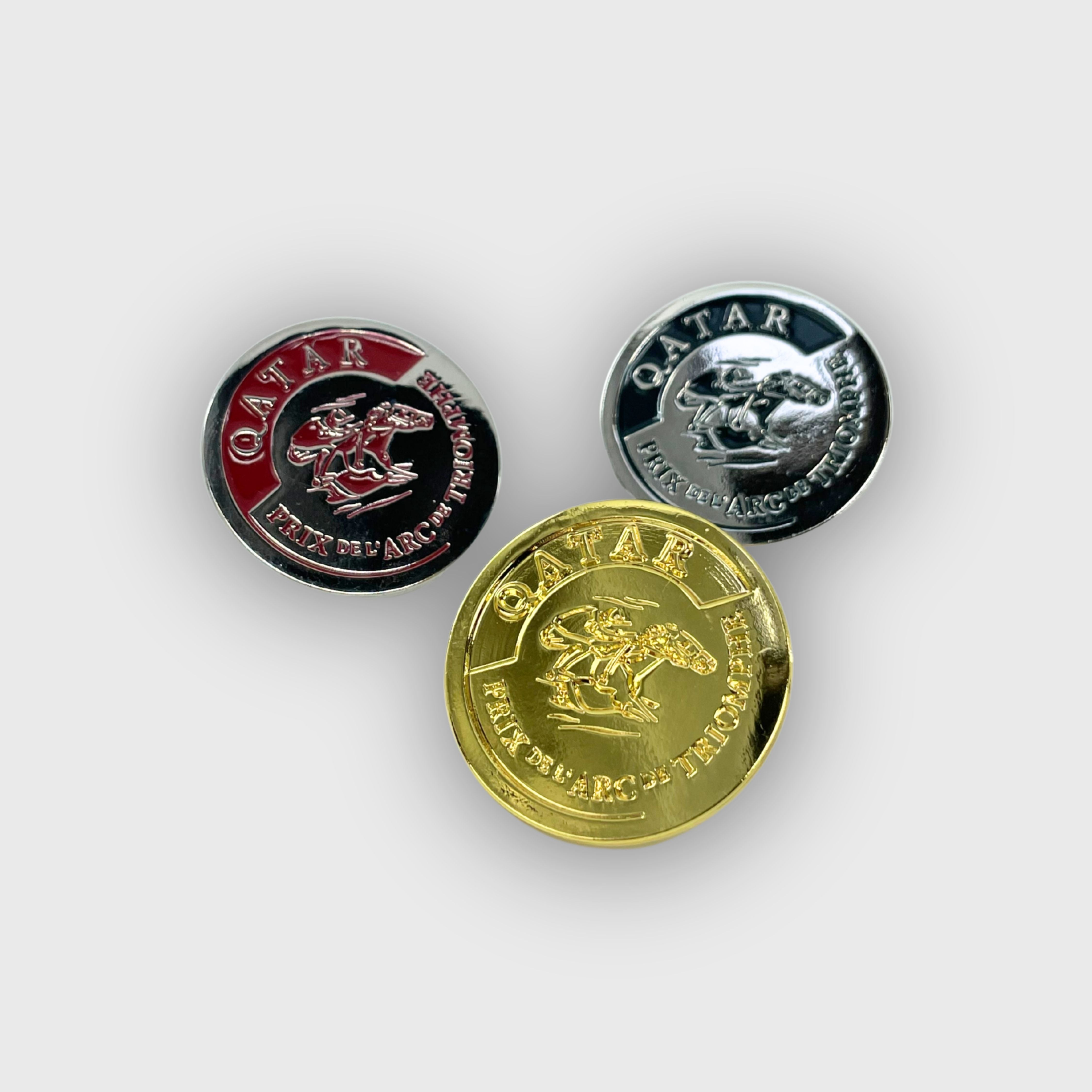 Pin's Emaillé Qatar Prix de l'Arc de Triomphe Logo Bordeaux