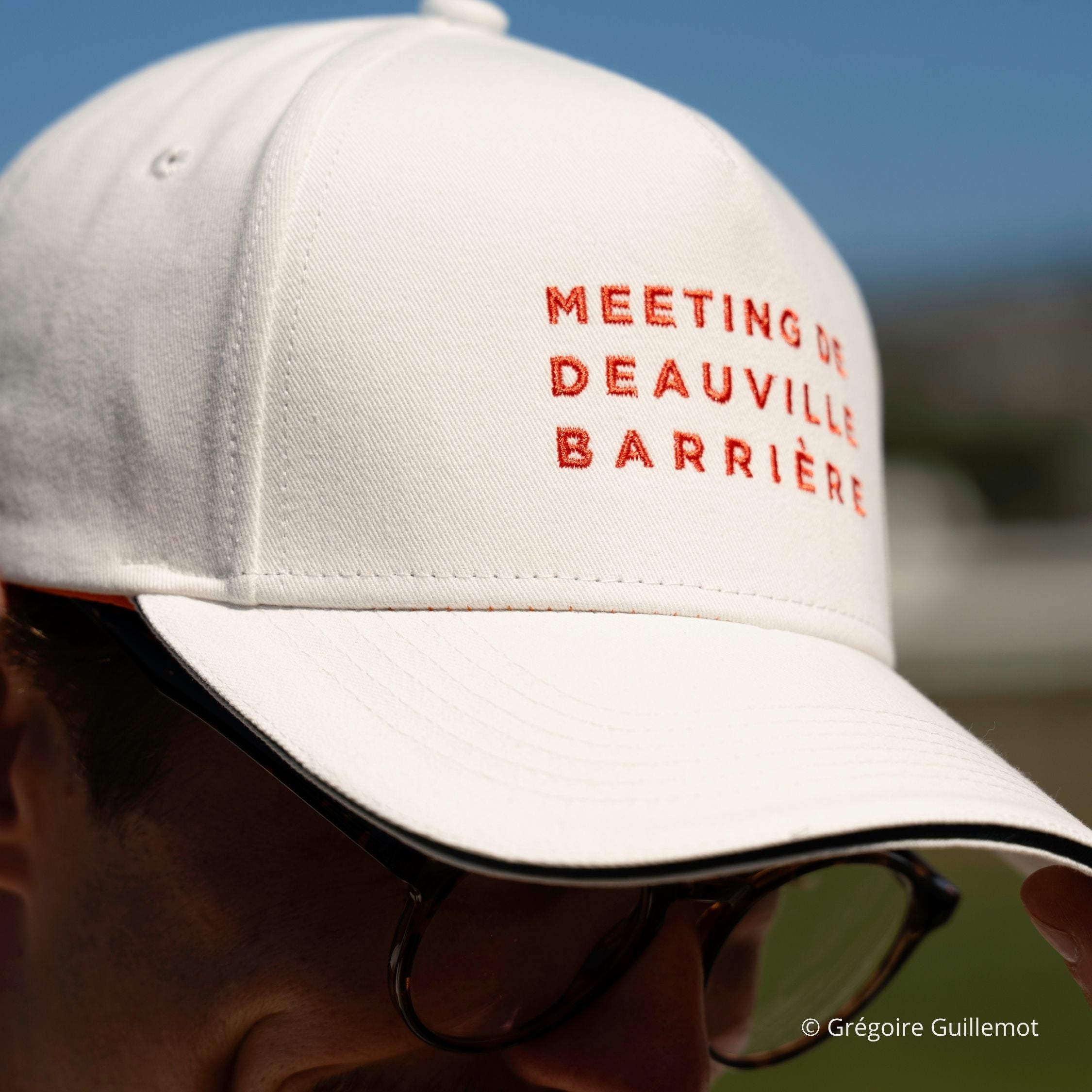 Deauville Barriere Meeting Cap with Logo