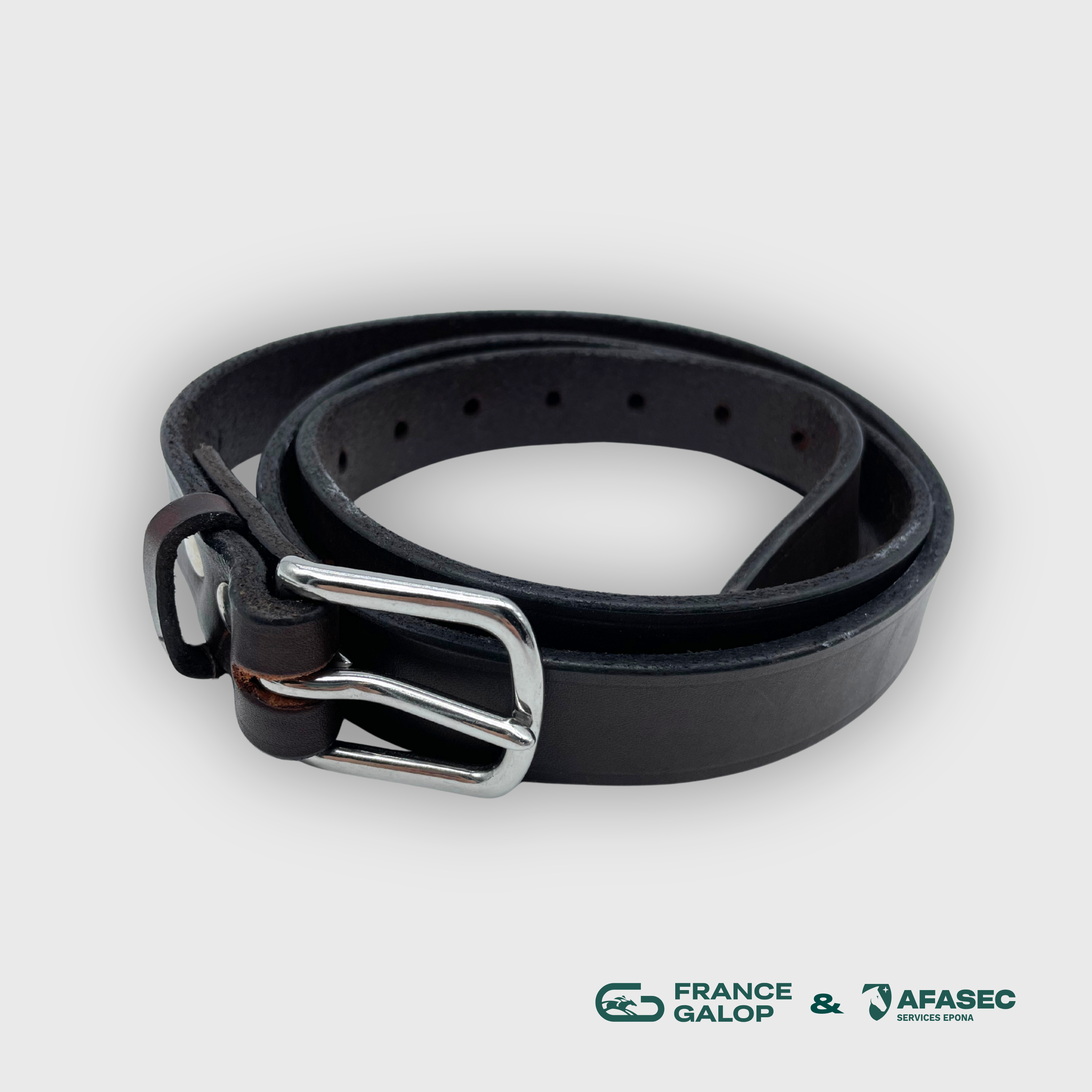 Epona France Galop Smooth Leather Belt 