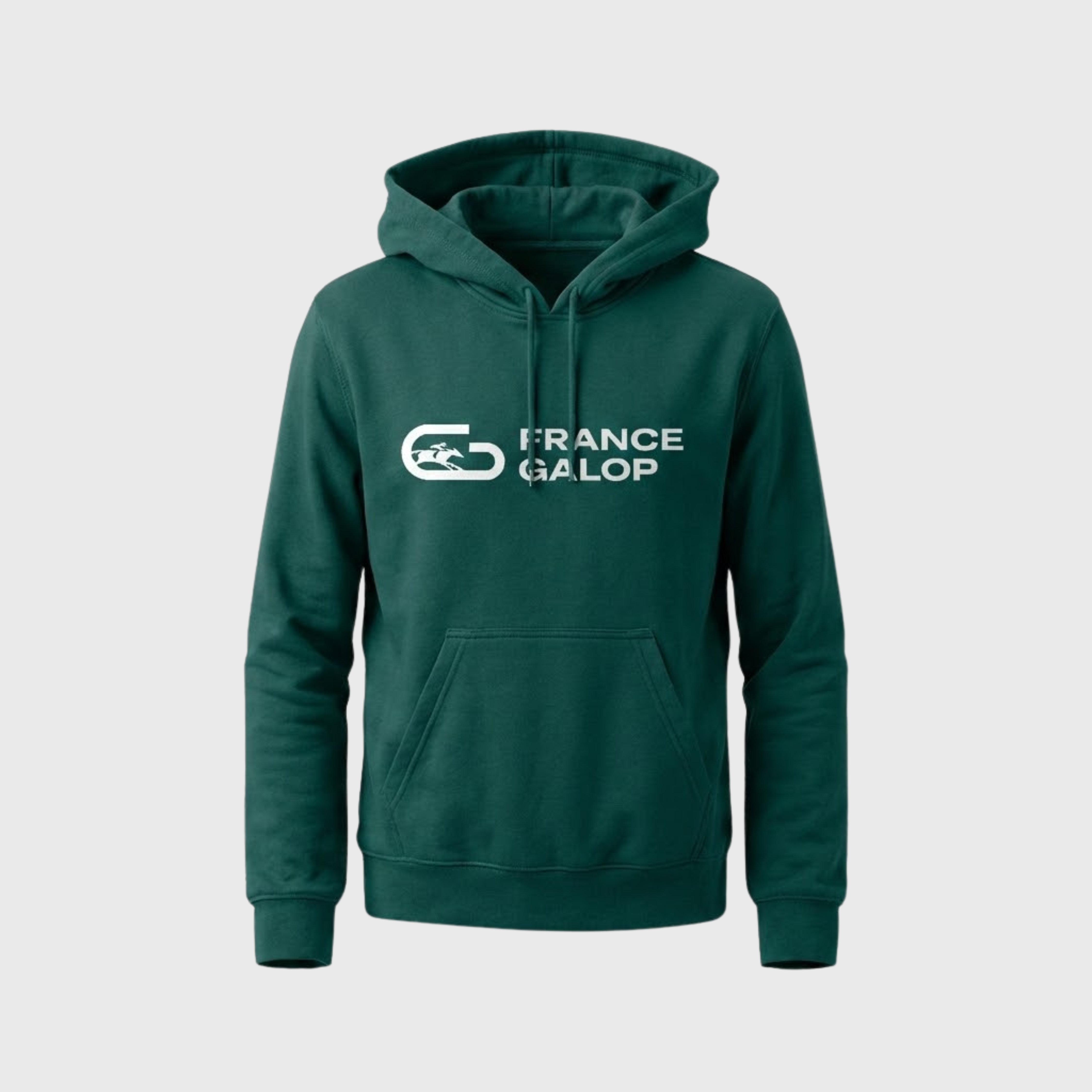 France Galop Logo Unisex Green Sweatshirt