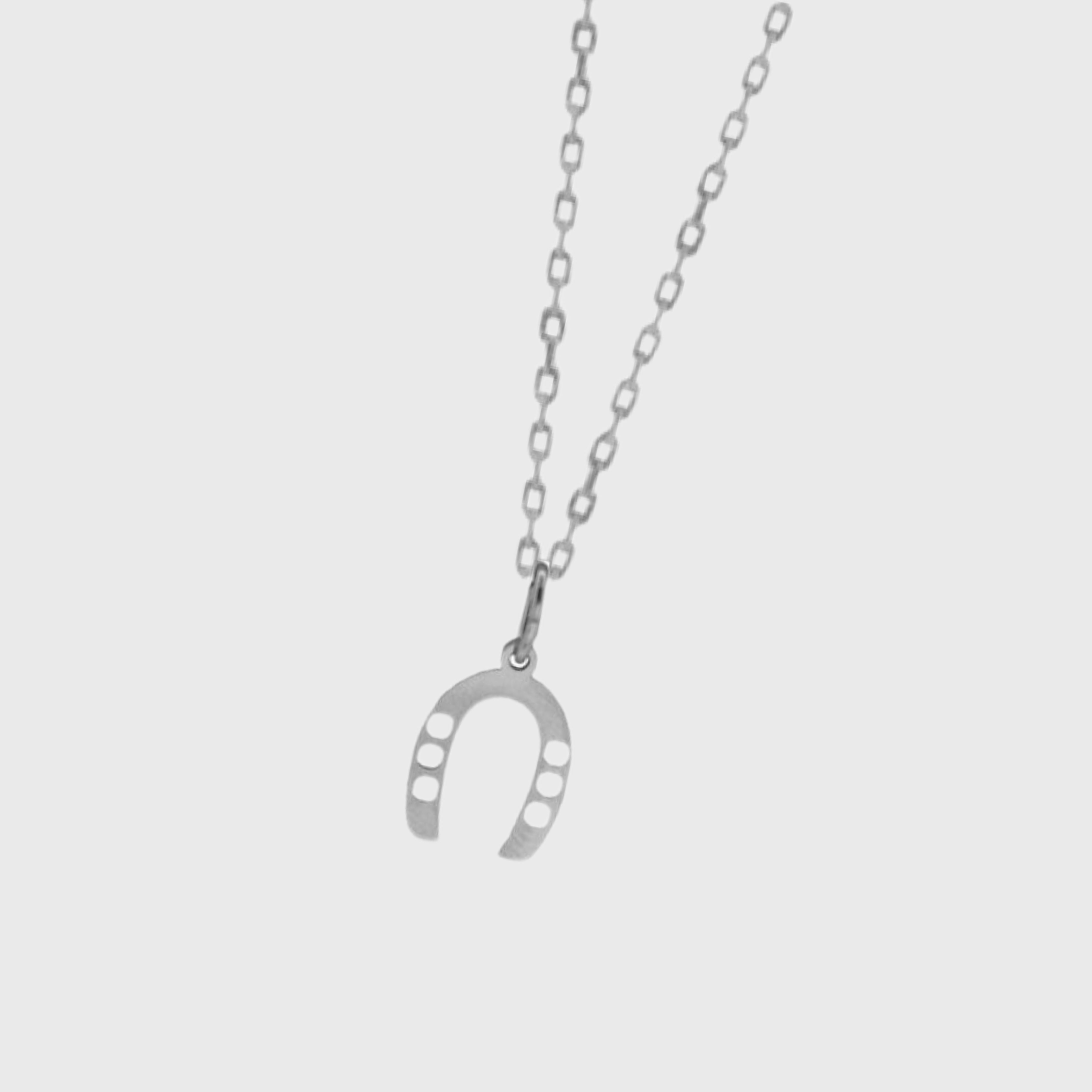 Collier Hippodrome en Famille Fer Argenté