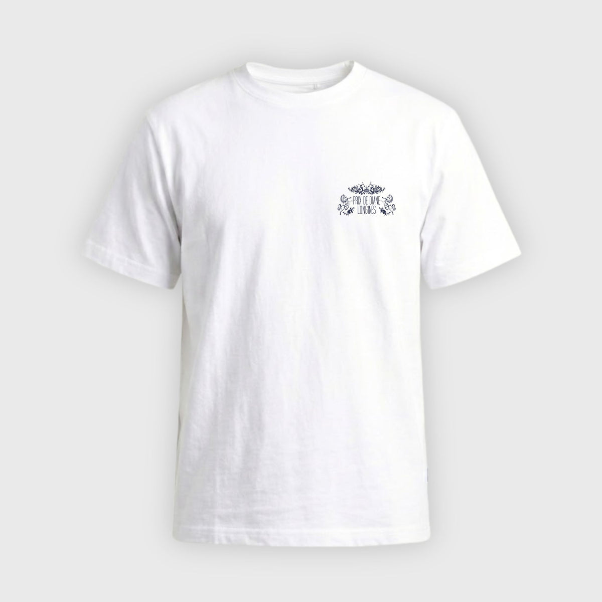 T-shirt Prix de Diane Longines Linocut Mixte Blanc