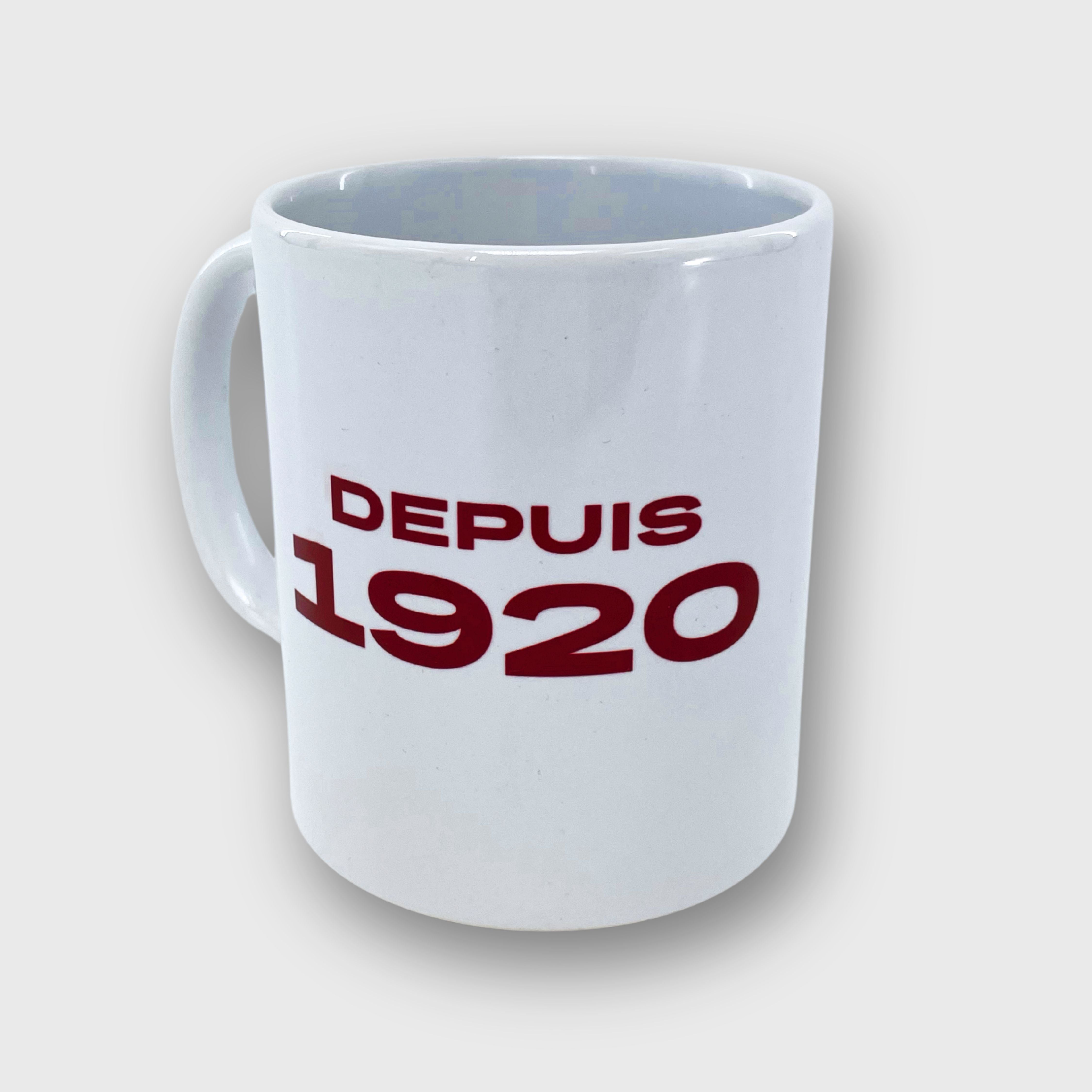 Mug Qatar Prix de l'Arc de Triomphe 1920 Blanc