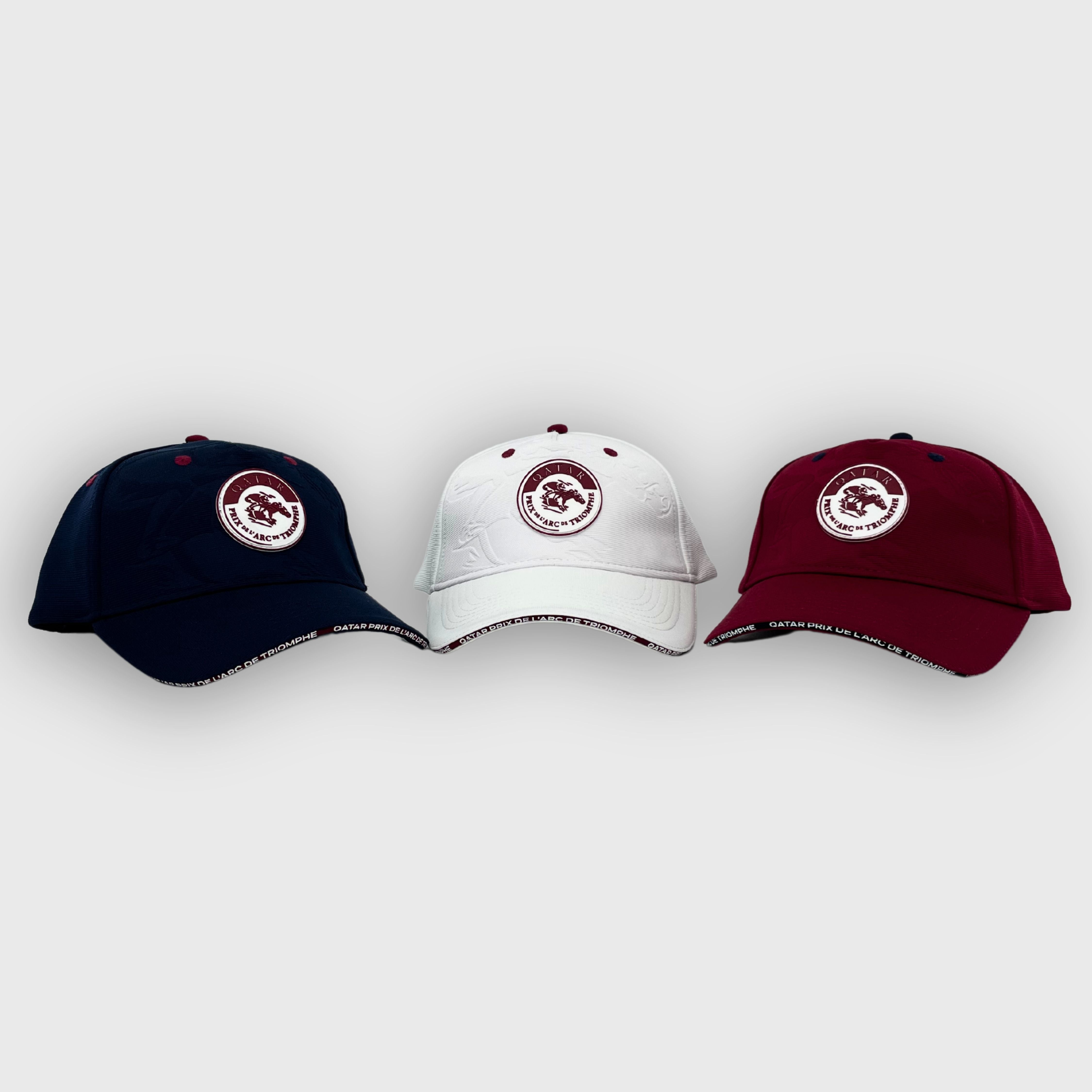 Casquette Qatar Prix de l'Arc de Triomphe Cheval Bordeaux