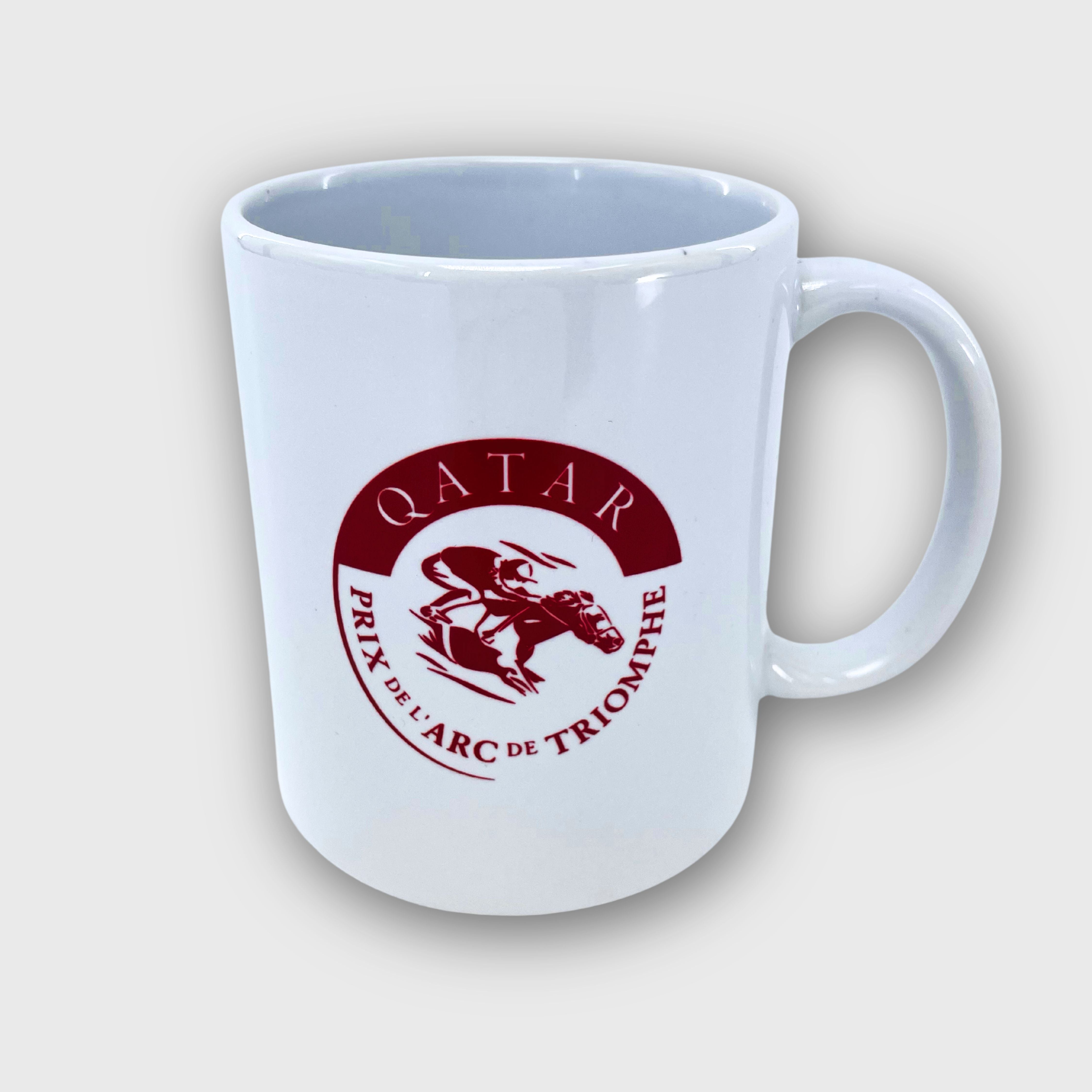 Mug Qatar Prix de l'Arc de Triomphe 1920 Blanc