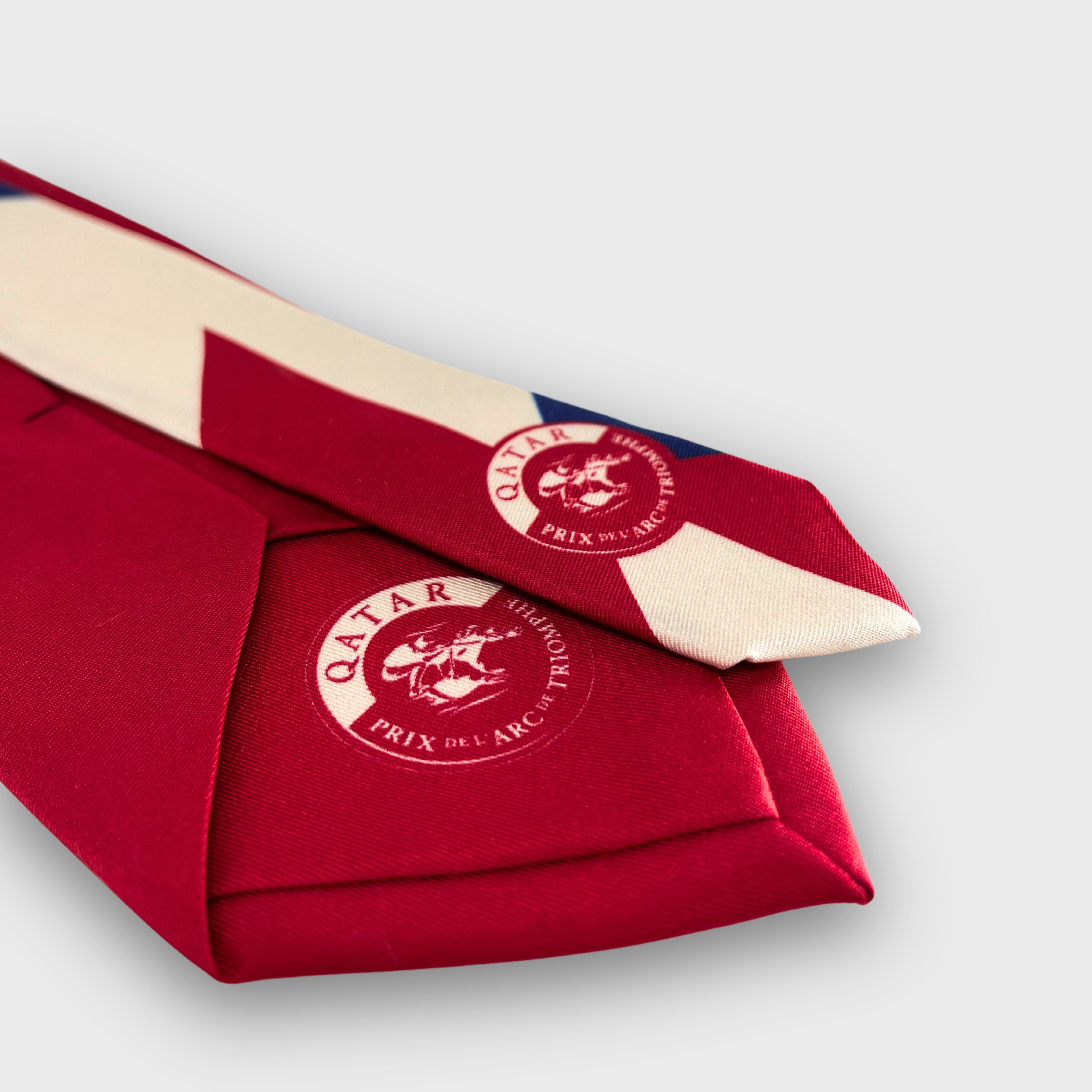 Cravate Qatar Prix de l'Arc de Tiomphe